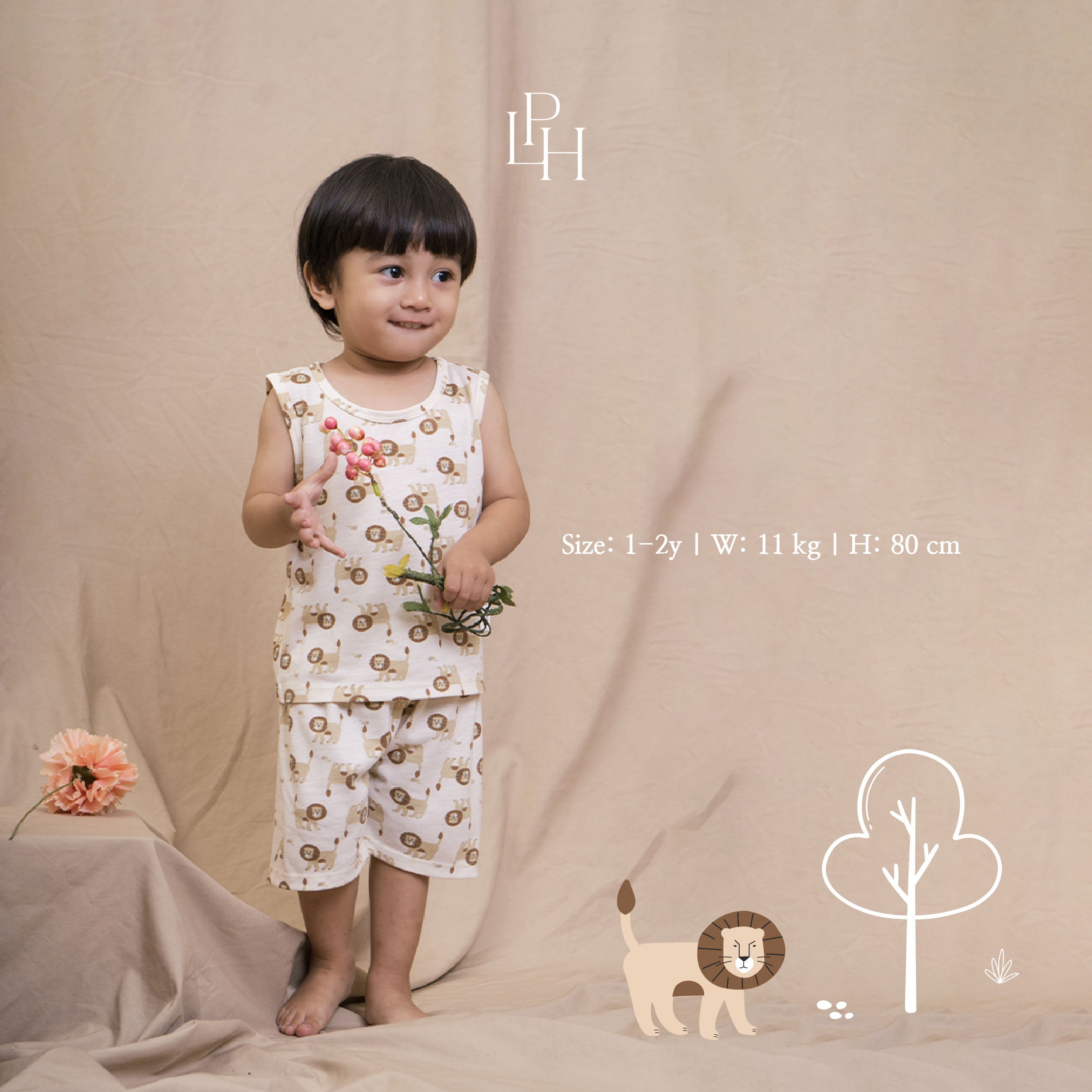 Little Wear Kids Sleeveless Set 30.0