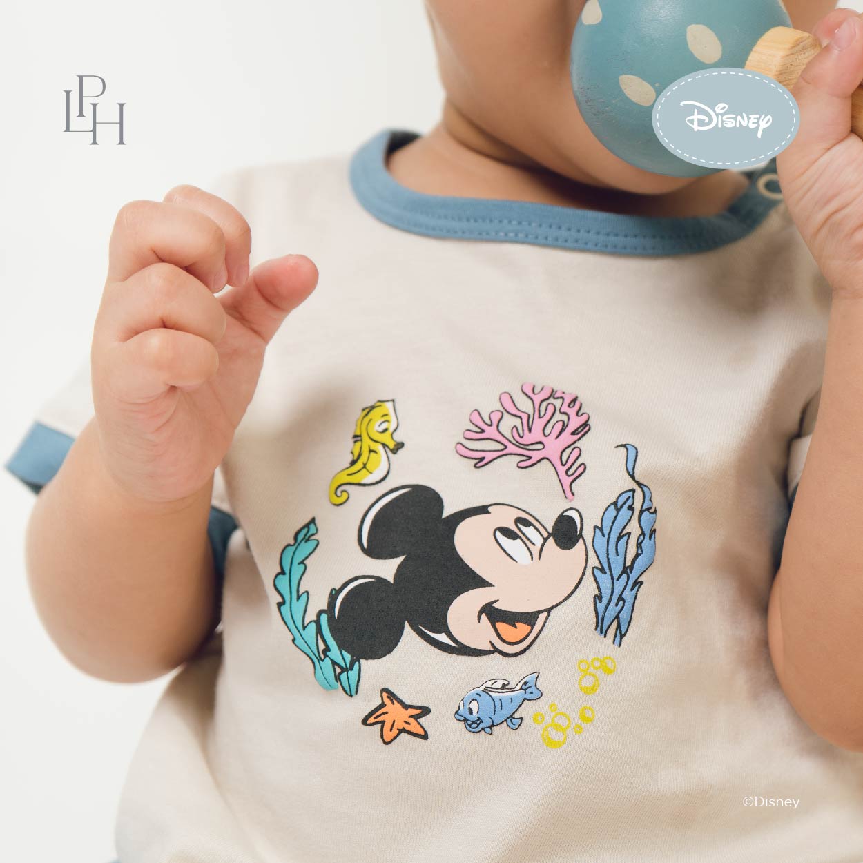 Disney Island Mickey Baby Attire Set