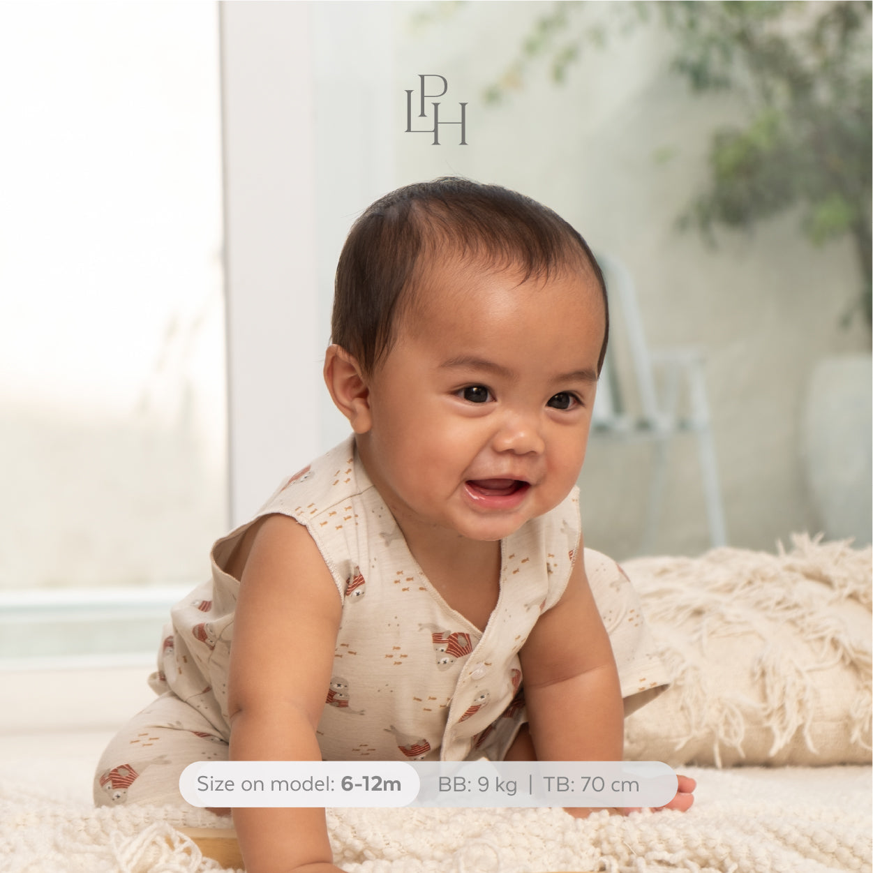 Little Wear Button Sleeveless Set 34.0