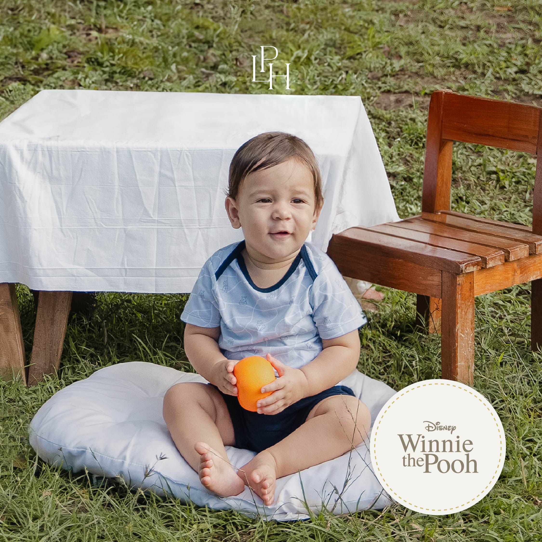 Disney's Winnie The Pooh Baby Boy Attire Set