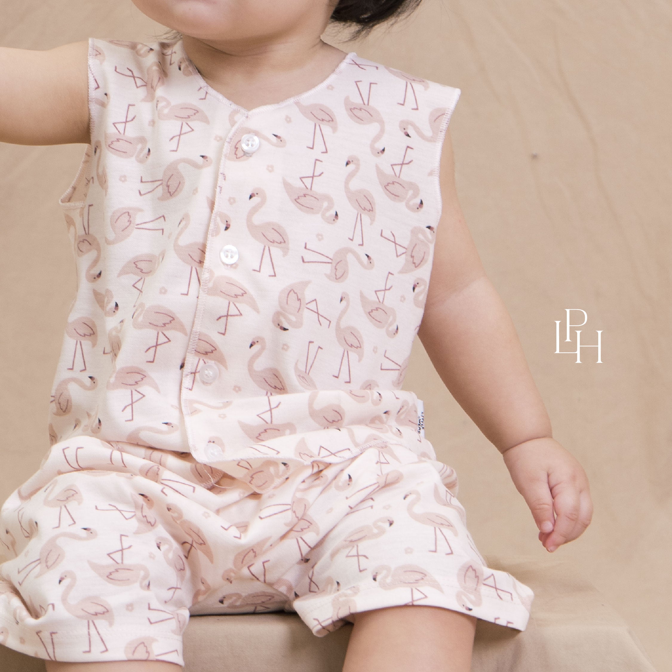Little Wear Button Sleeveless Set 30.0