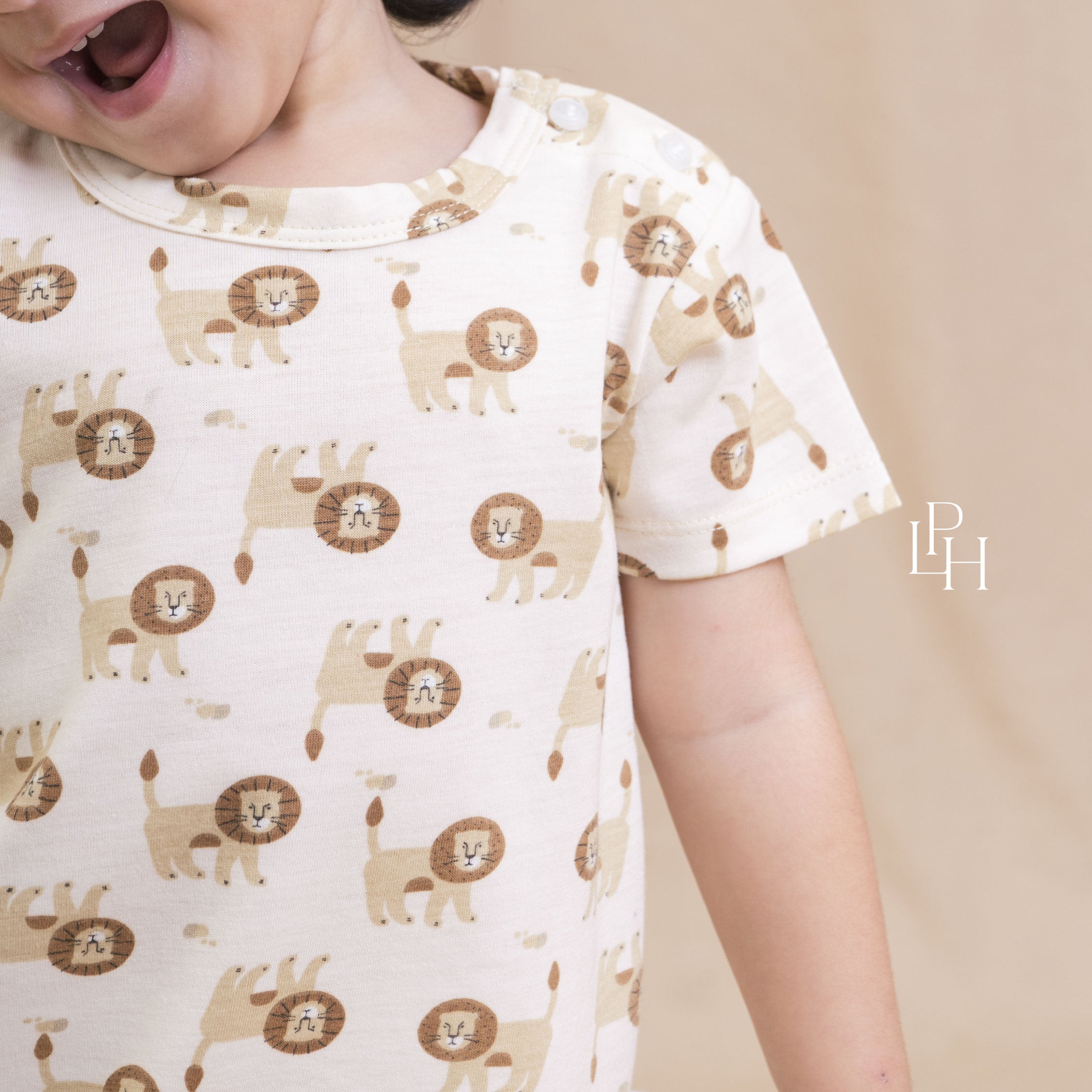 Little Wear Shoulder Button Short Set 30.0