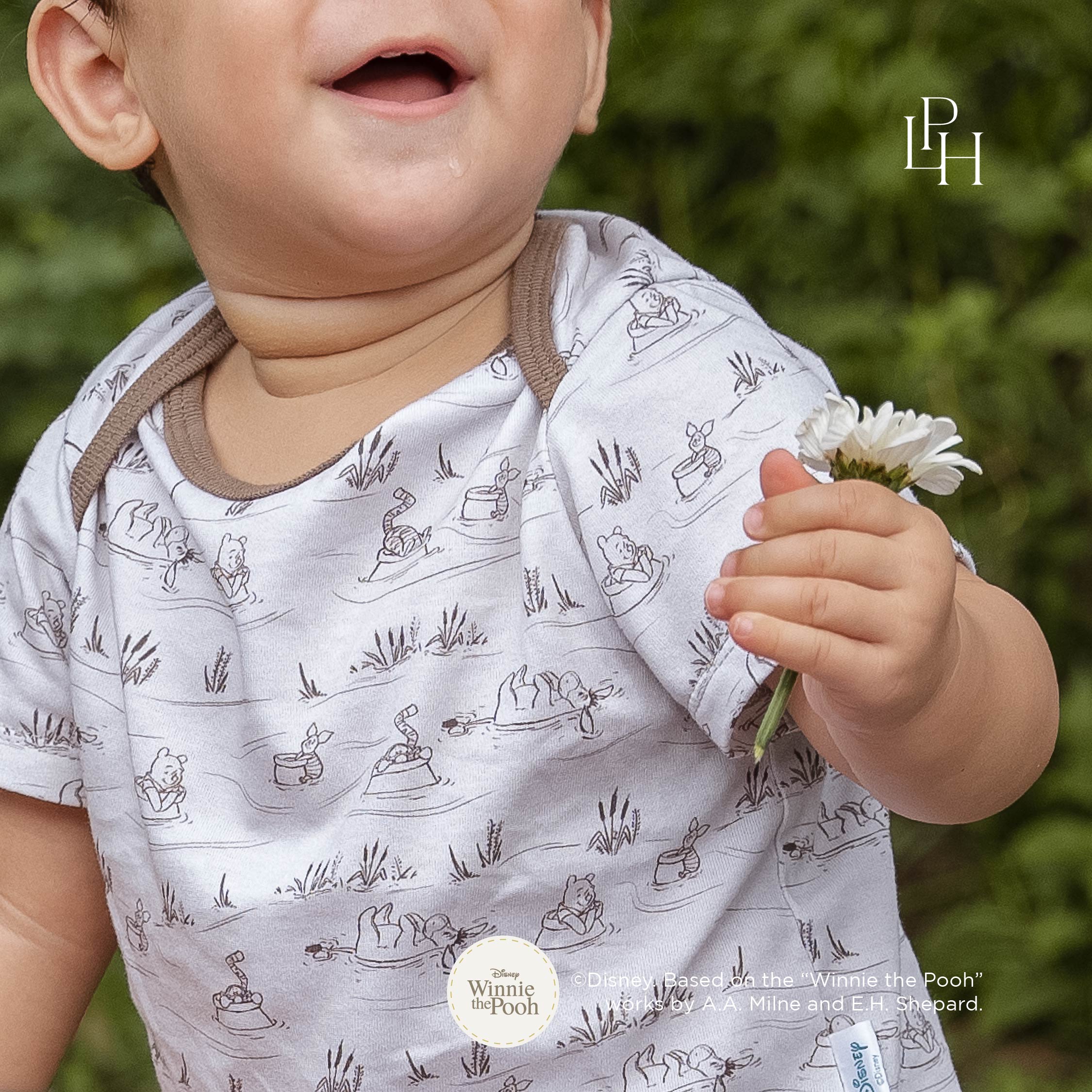 Disney's Winnie The Pooh Baby Boy Attire Set