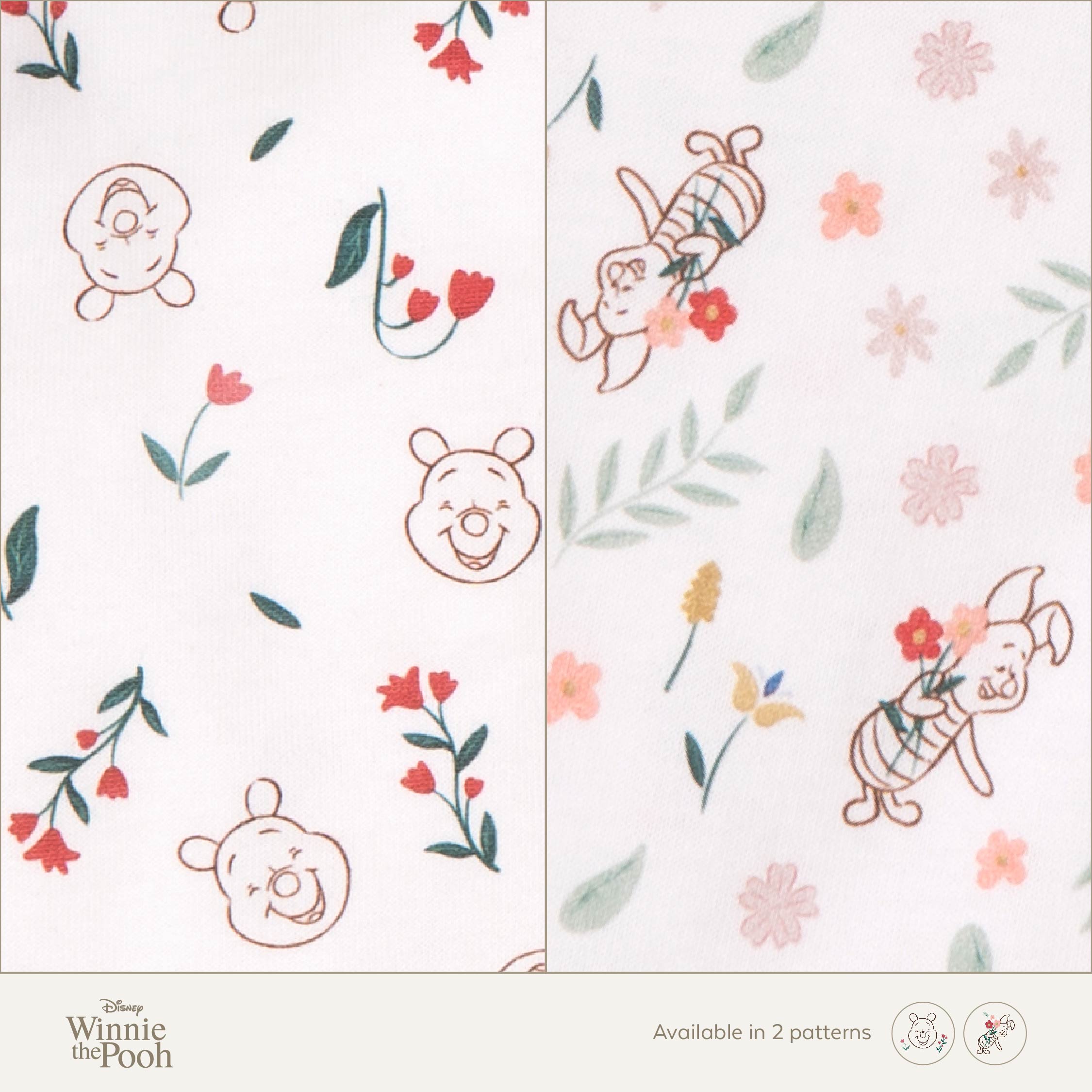 Disney's Winnie The Pooh Baby Girl Attire Set