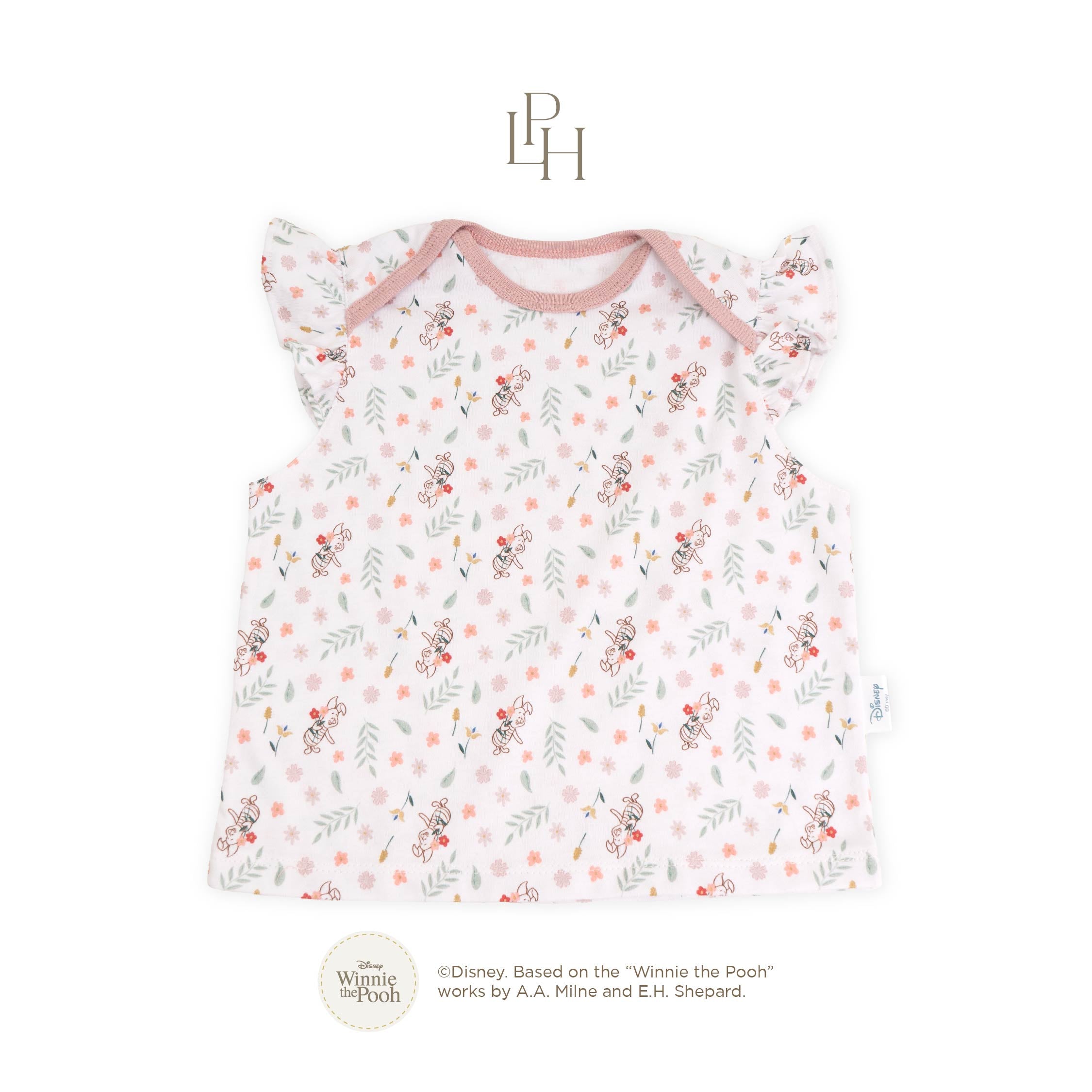 Disney's Winnie The Pooh Baby Girl Attire Set