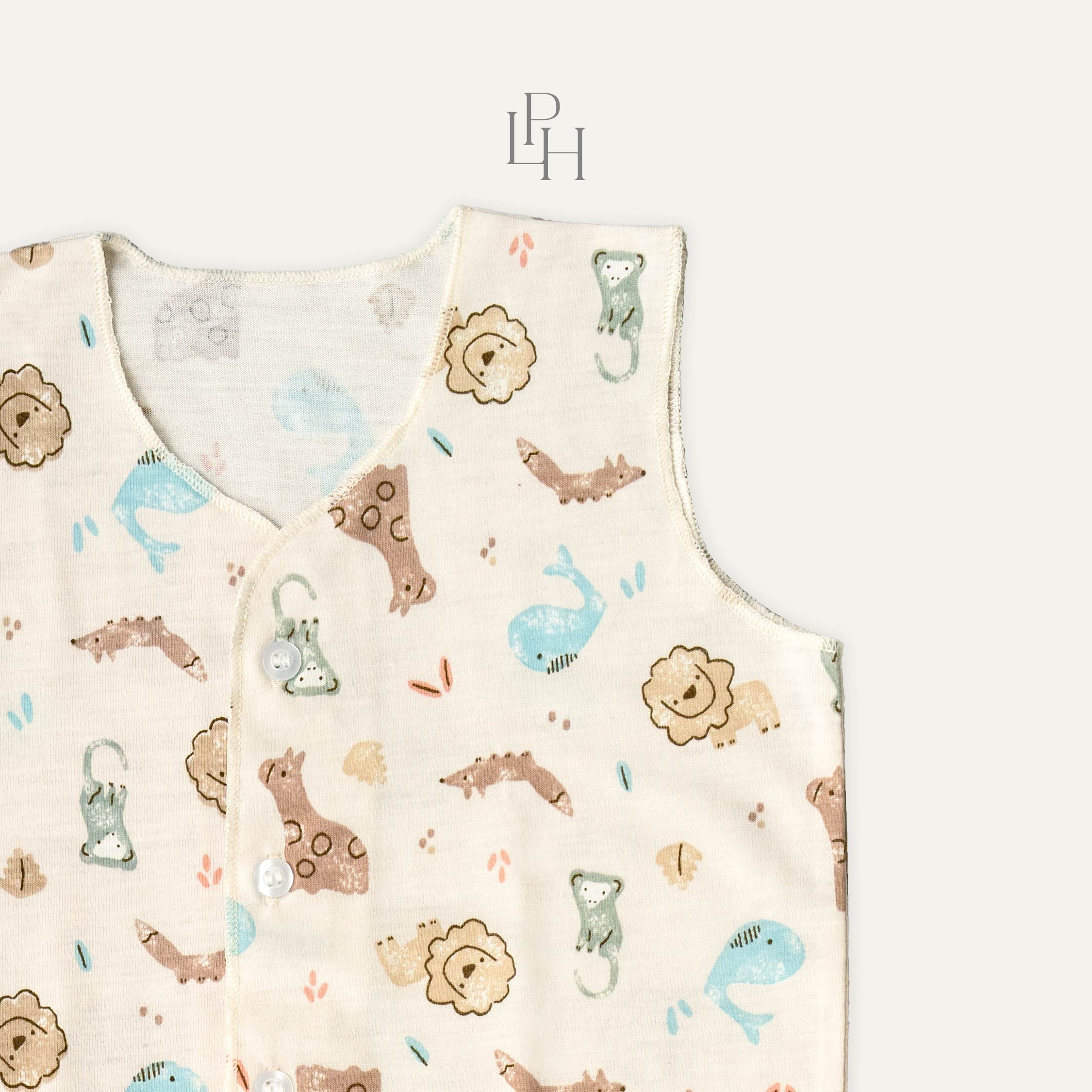 Little Wear Button Sleeveless Set 31.0