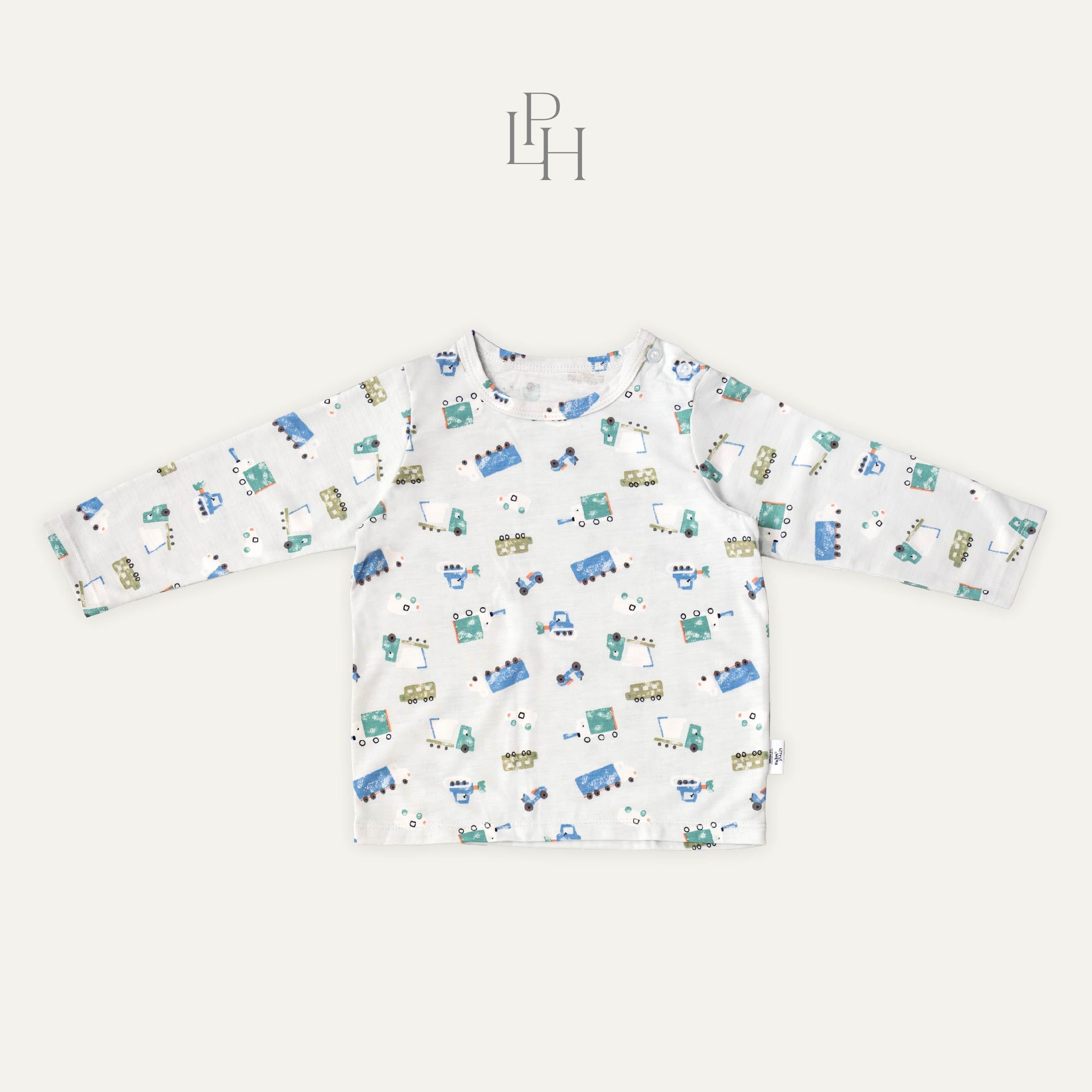 Little Wear Shoulder Button Long Set 31.0