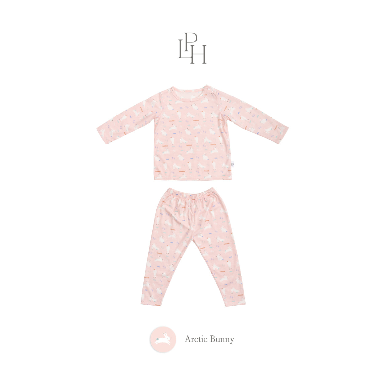 Little Wear Shoulder Button Long Set 34.0