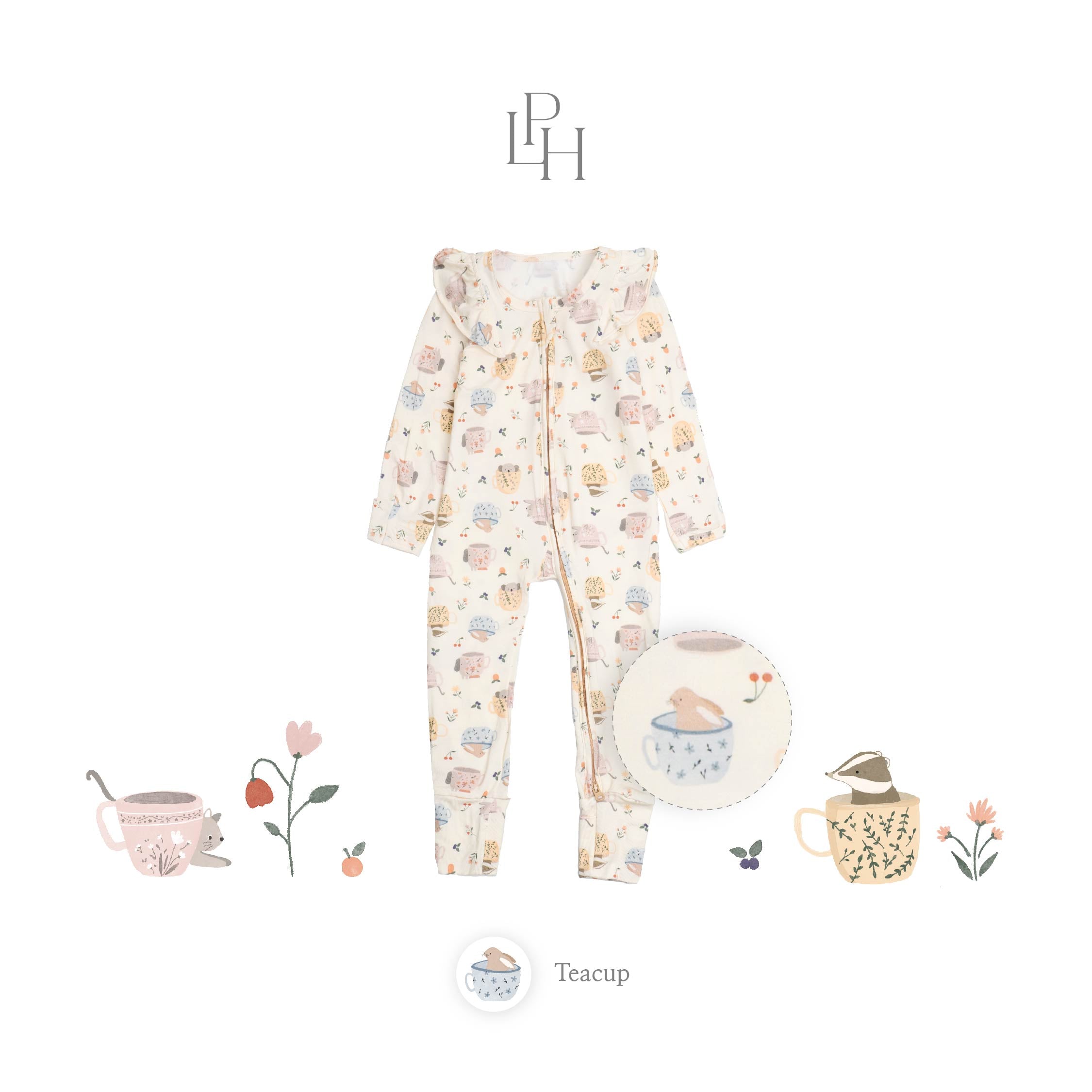 Tencel Girl Sleepsuit 3.0