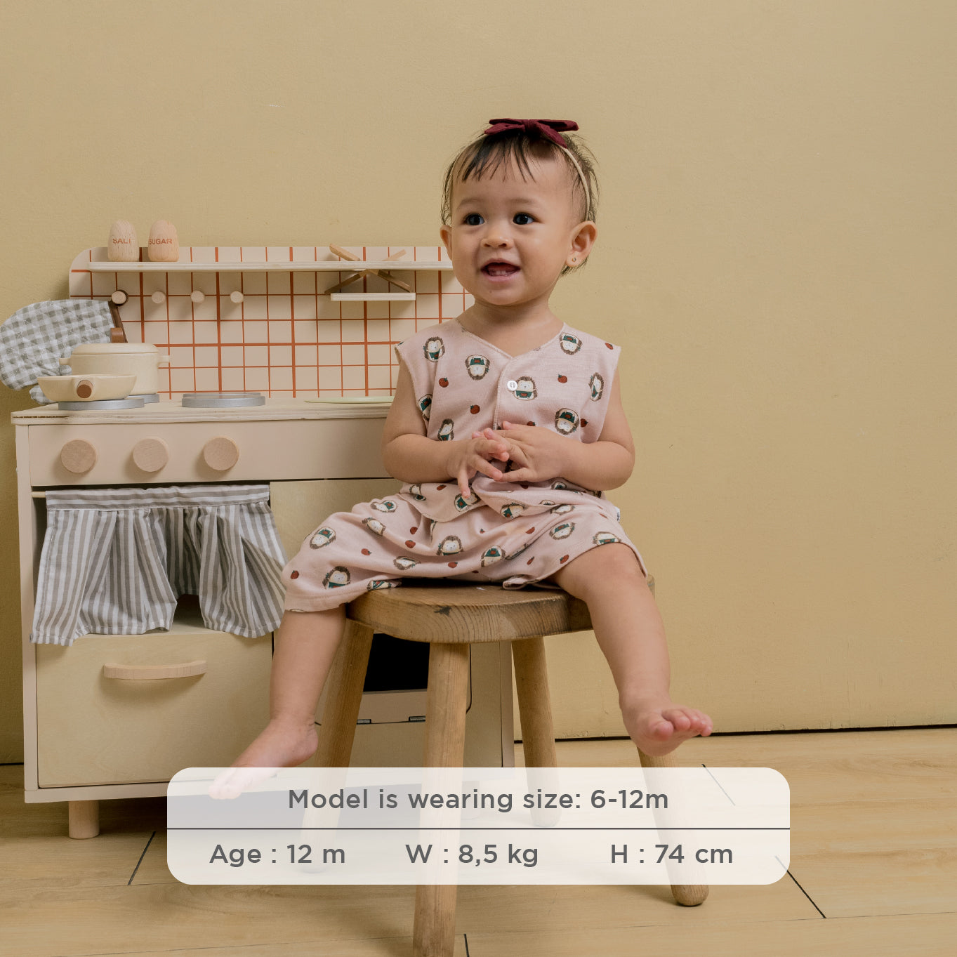 Little Wear Button Sleeveless Set 23.0