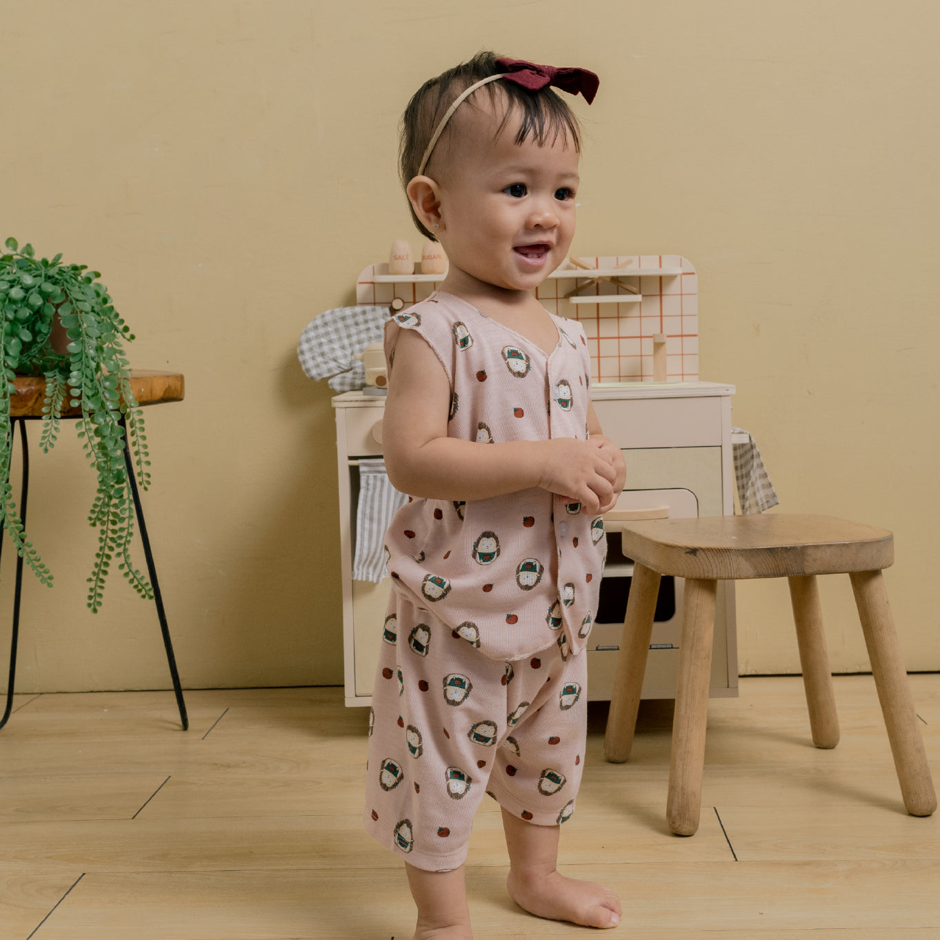 Little Wear Button Sleeveless Set 23.0