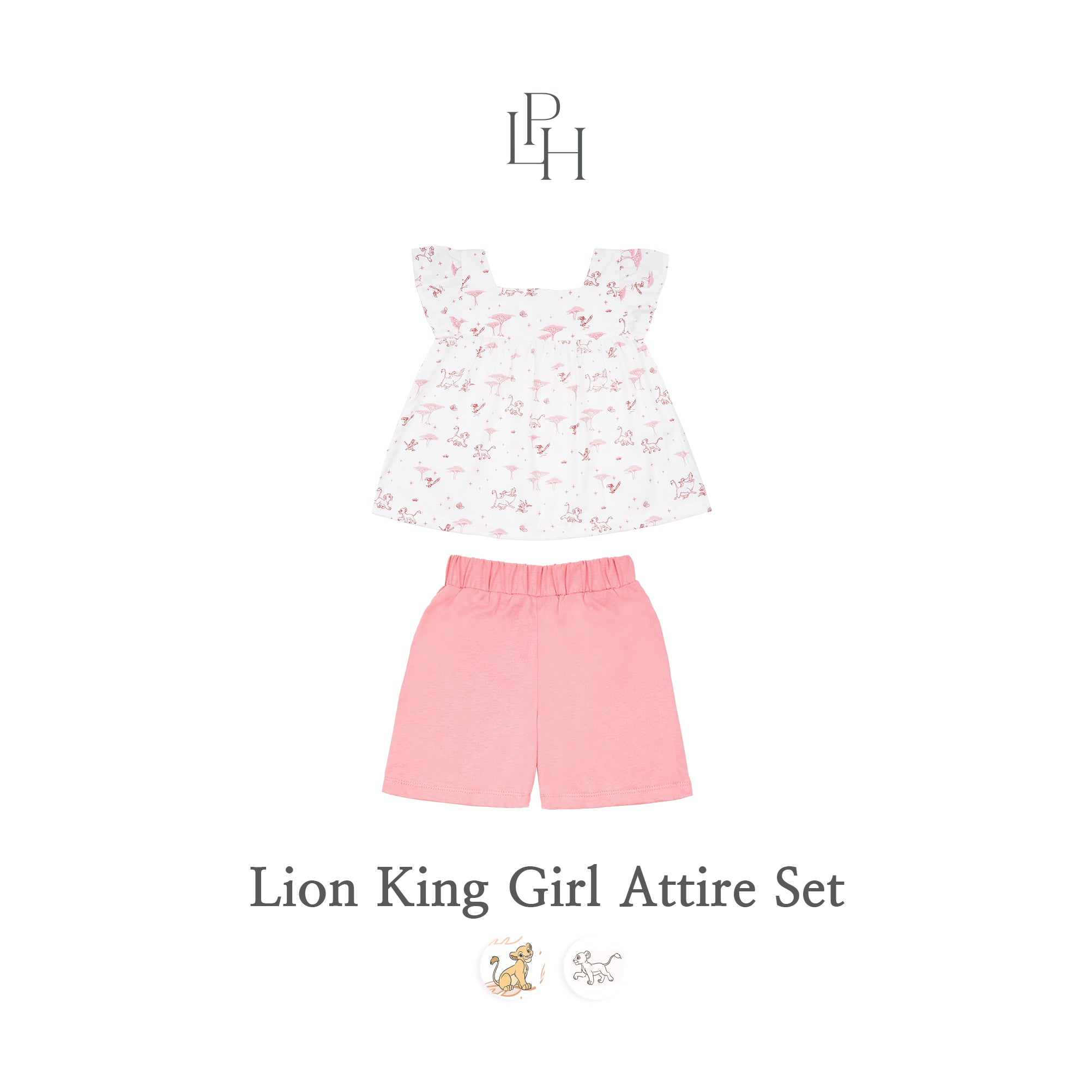 Lion King Girl Attire Set
