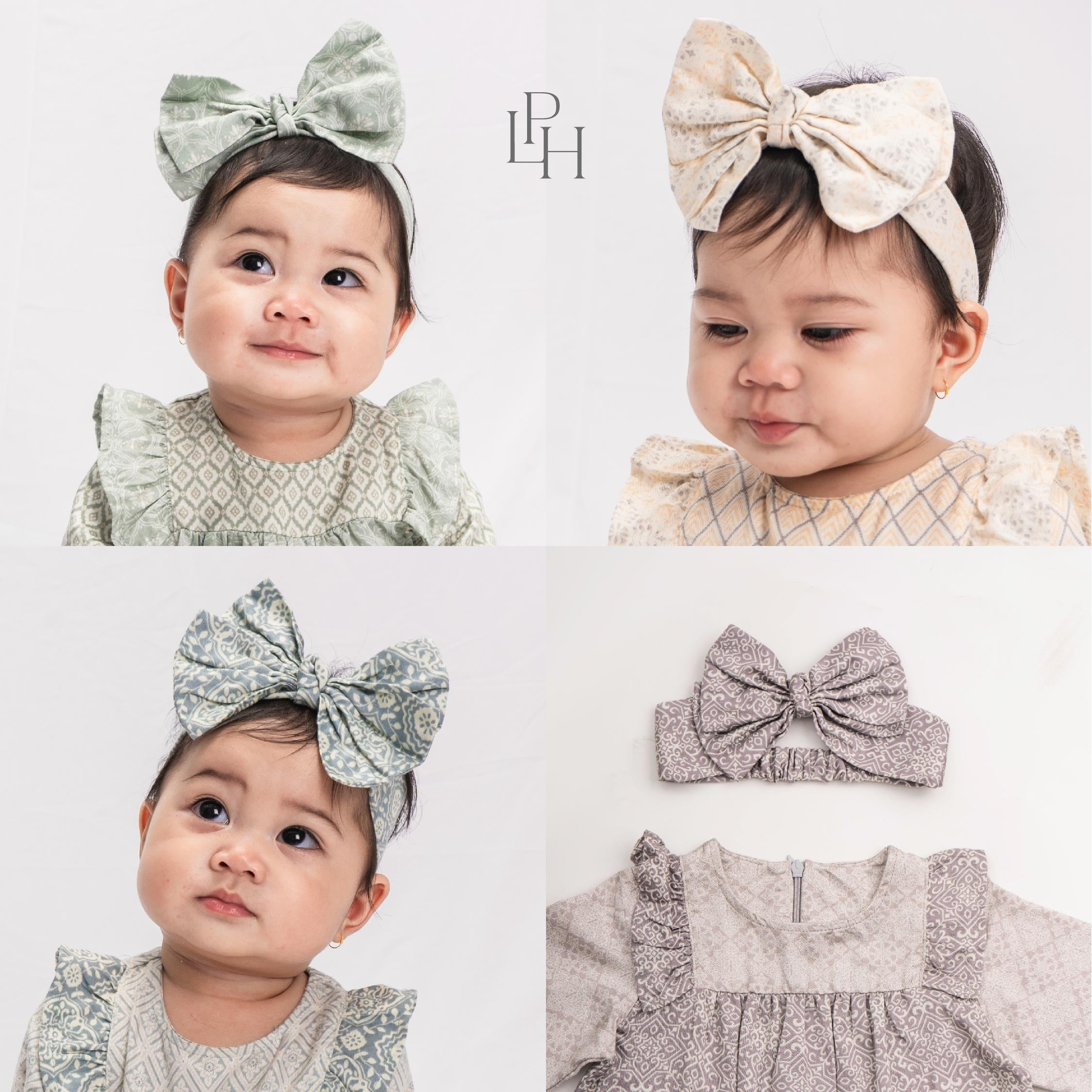Lila Baby Headband
