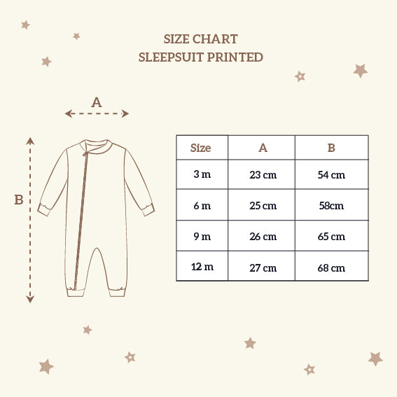Printed Sleepsuit 5LL
