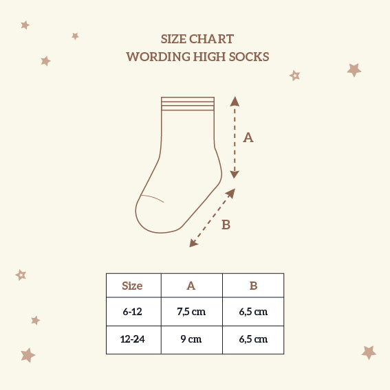 Wording High Socks