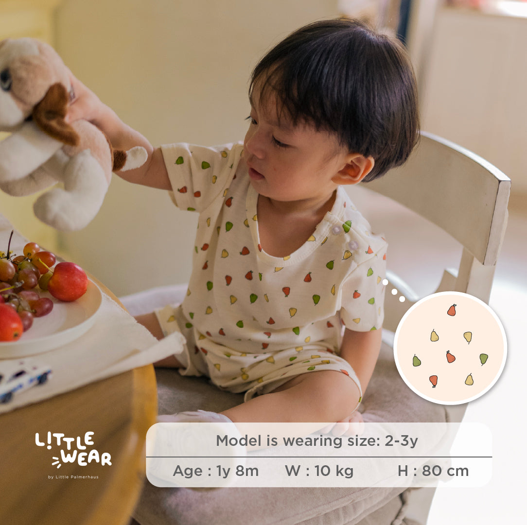Little Wear Shoulder Button Short Set 19.0