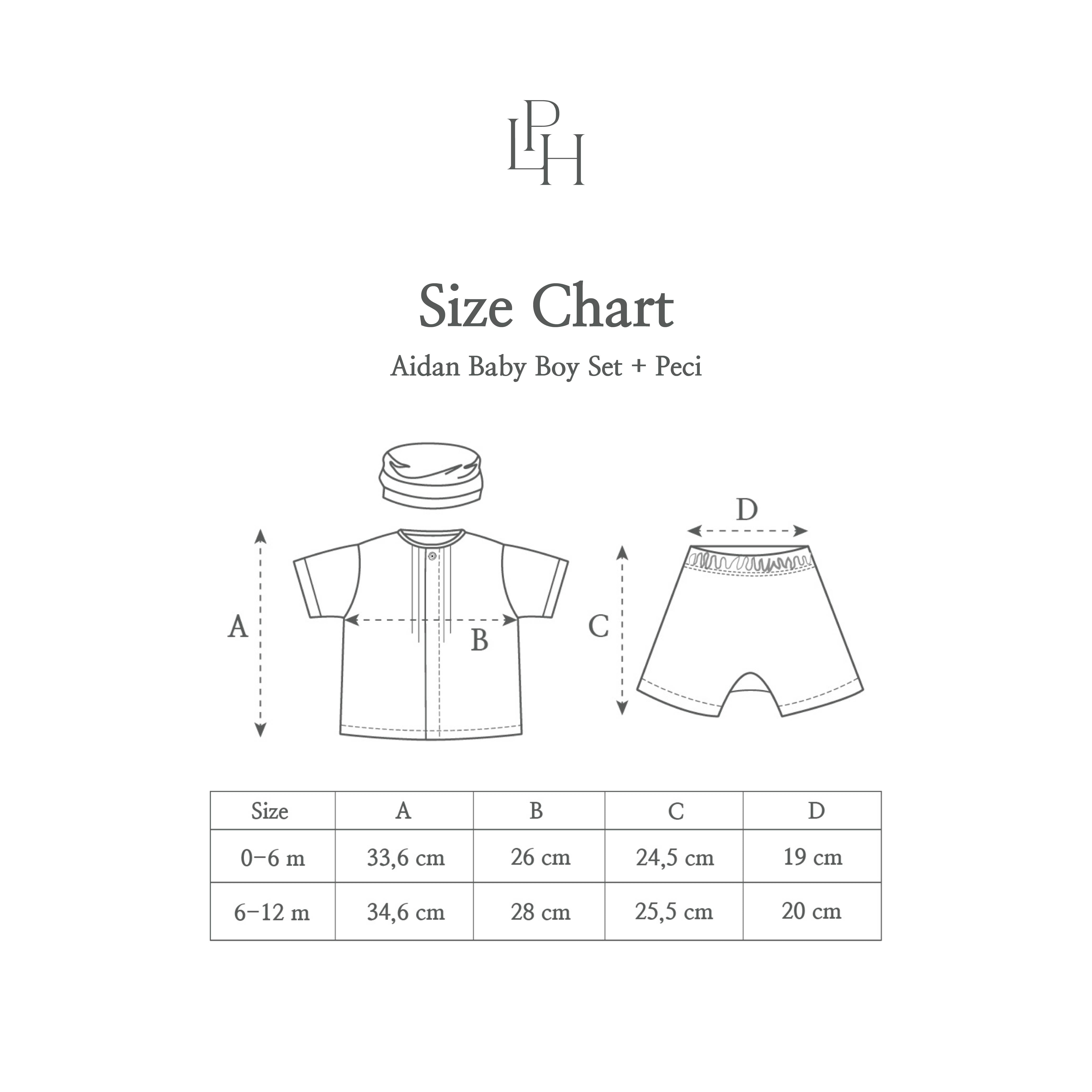 Aidan Baby Boy Set + Peci