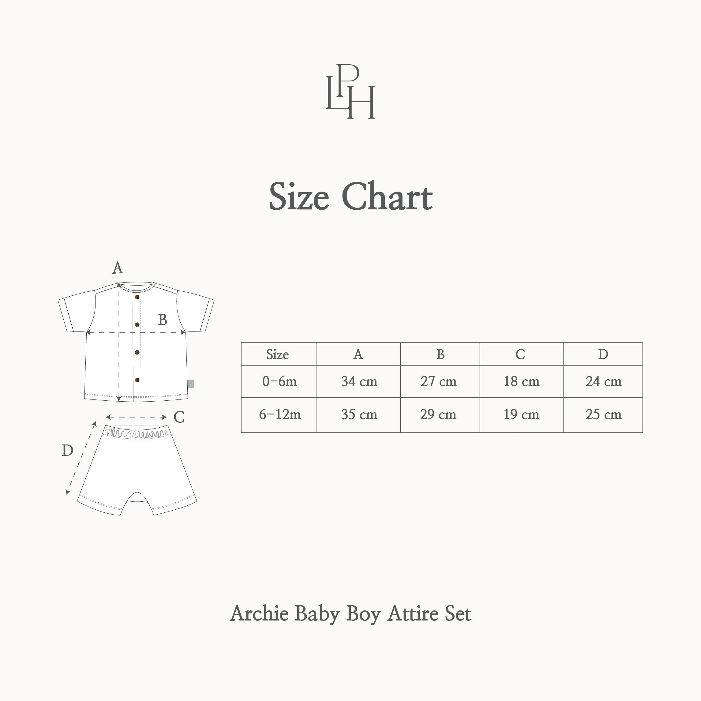 Archie Baby Boy Attire Set