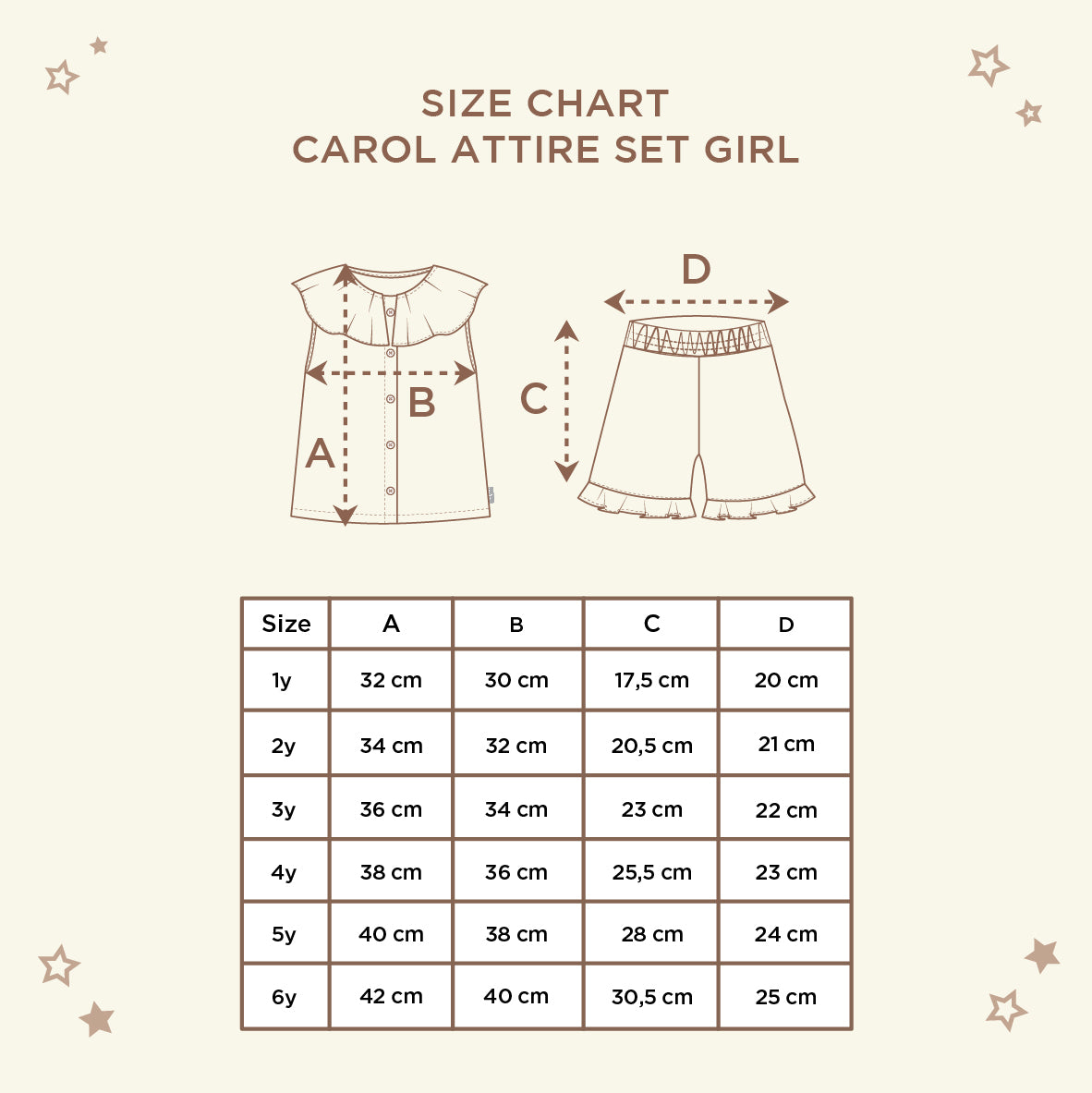 Carol Attire Set Girl