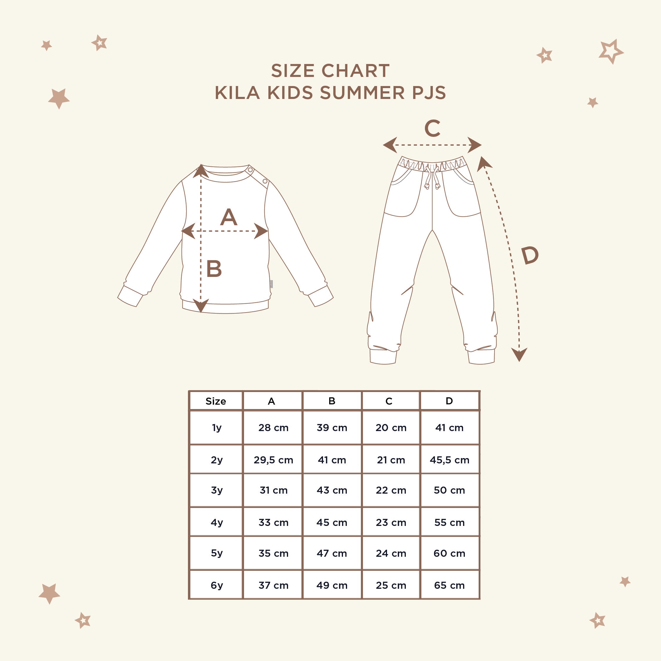 Kila Kids Summer Pjs