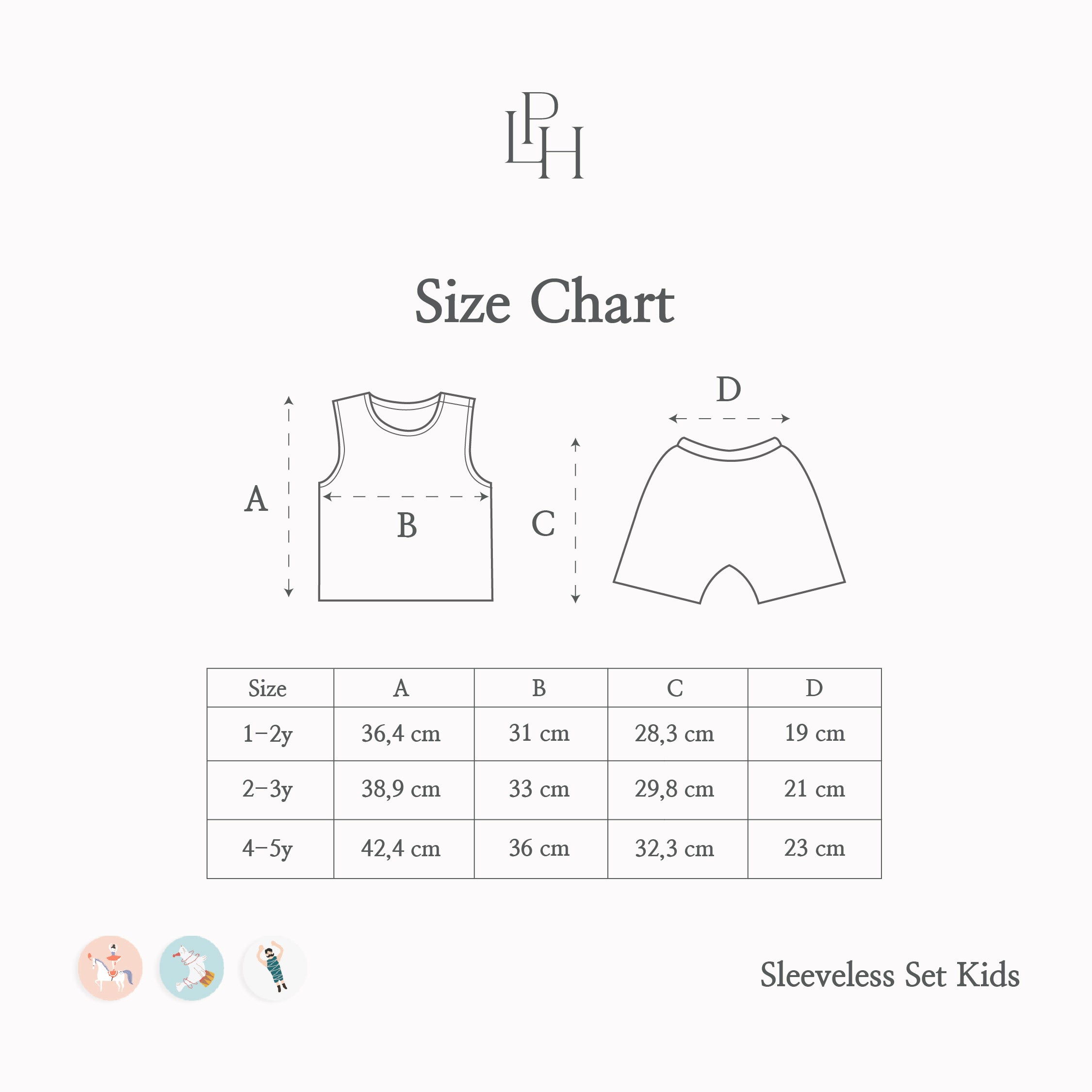 Little Wear Kids Sleeveless Set 26.0
