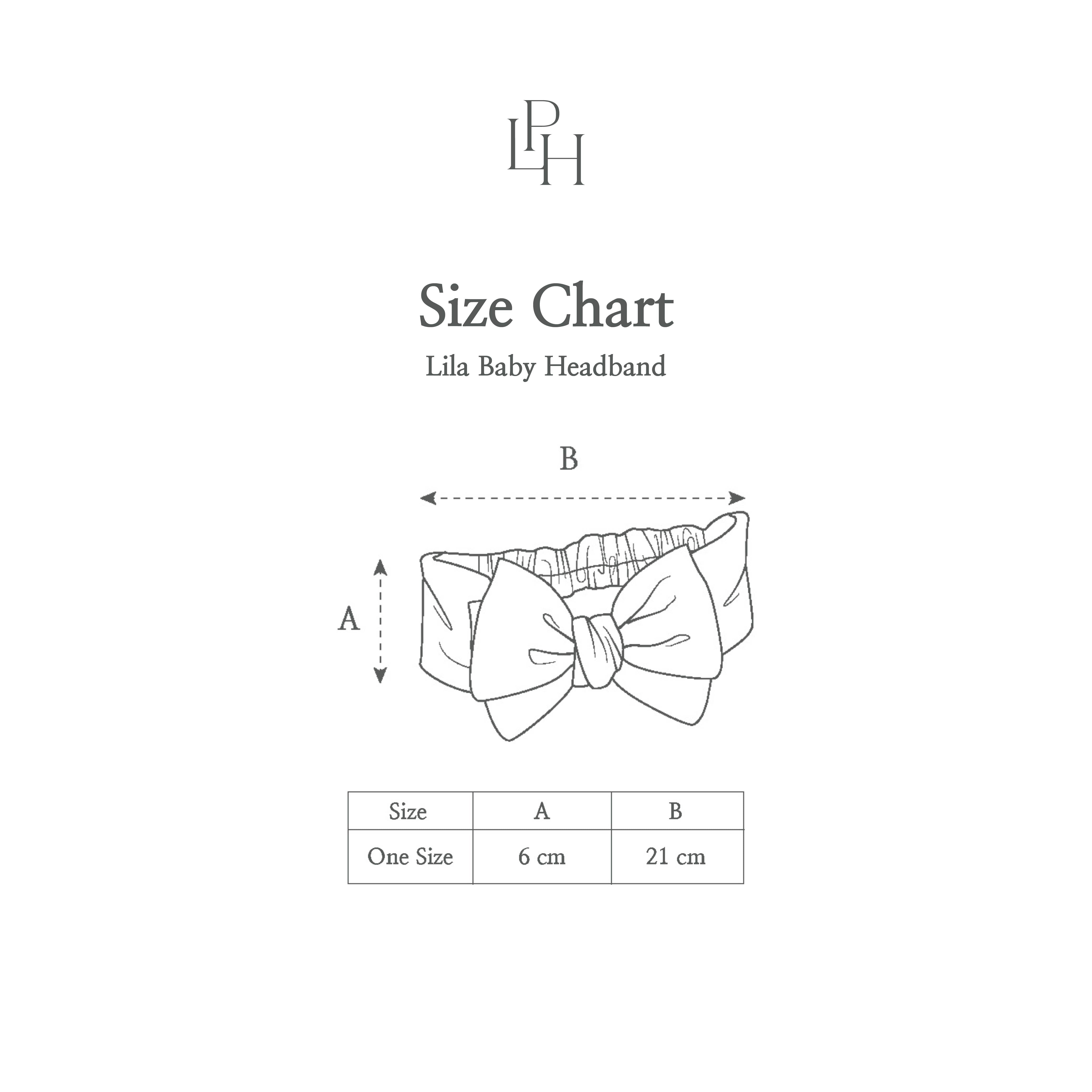Lila Baby Headband