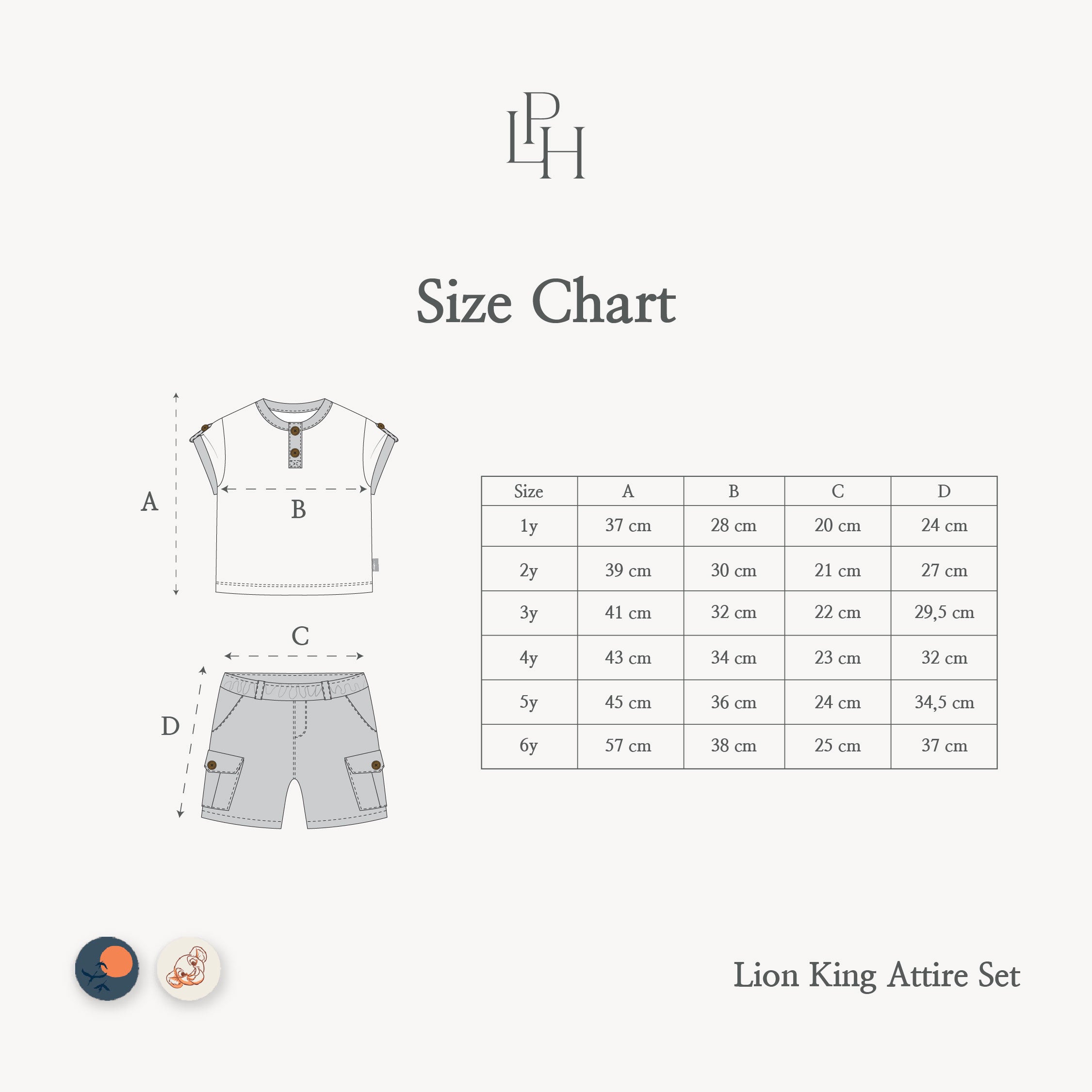 Lion King Attire Set