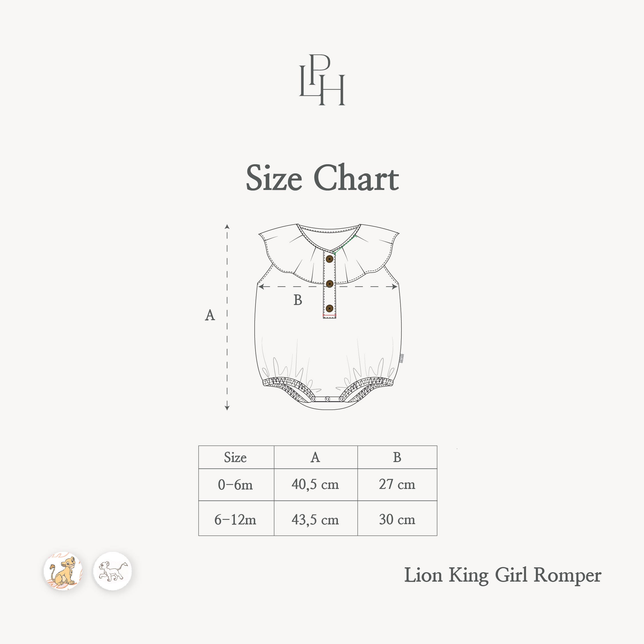 Lion King Girl Romper