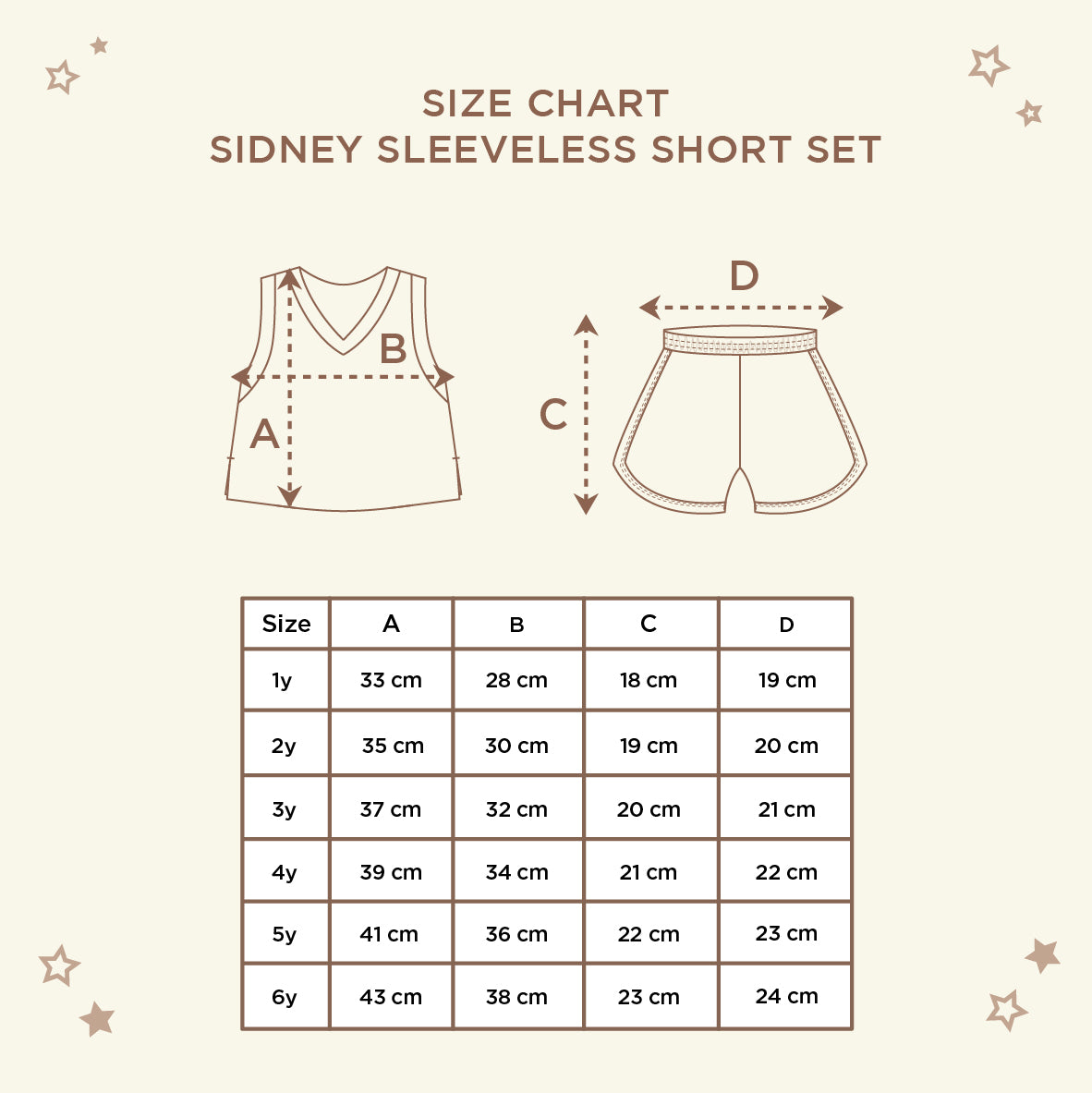 Sidney Sleeveless Short Set