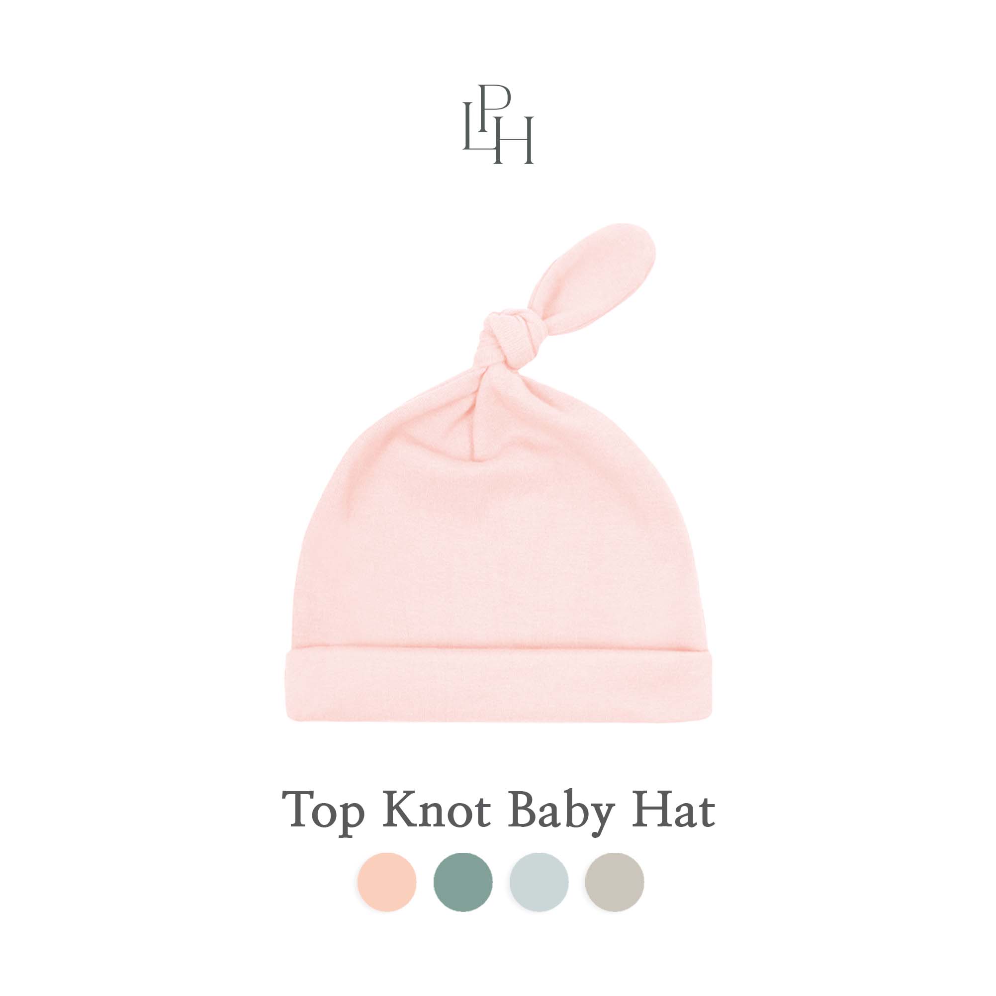 Top Knot Baby Hat