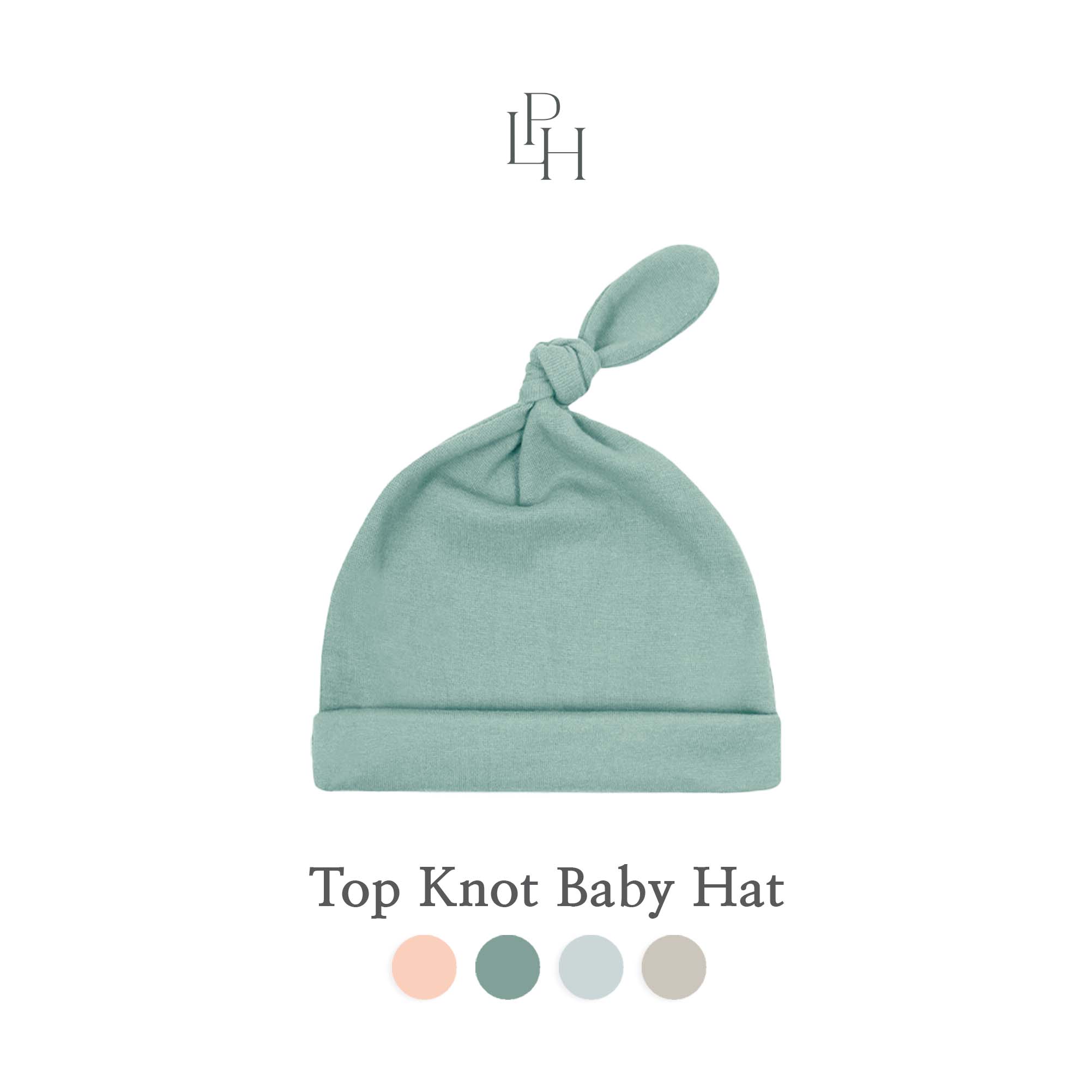 Top Knot Baby Hat