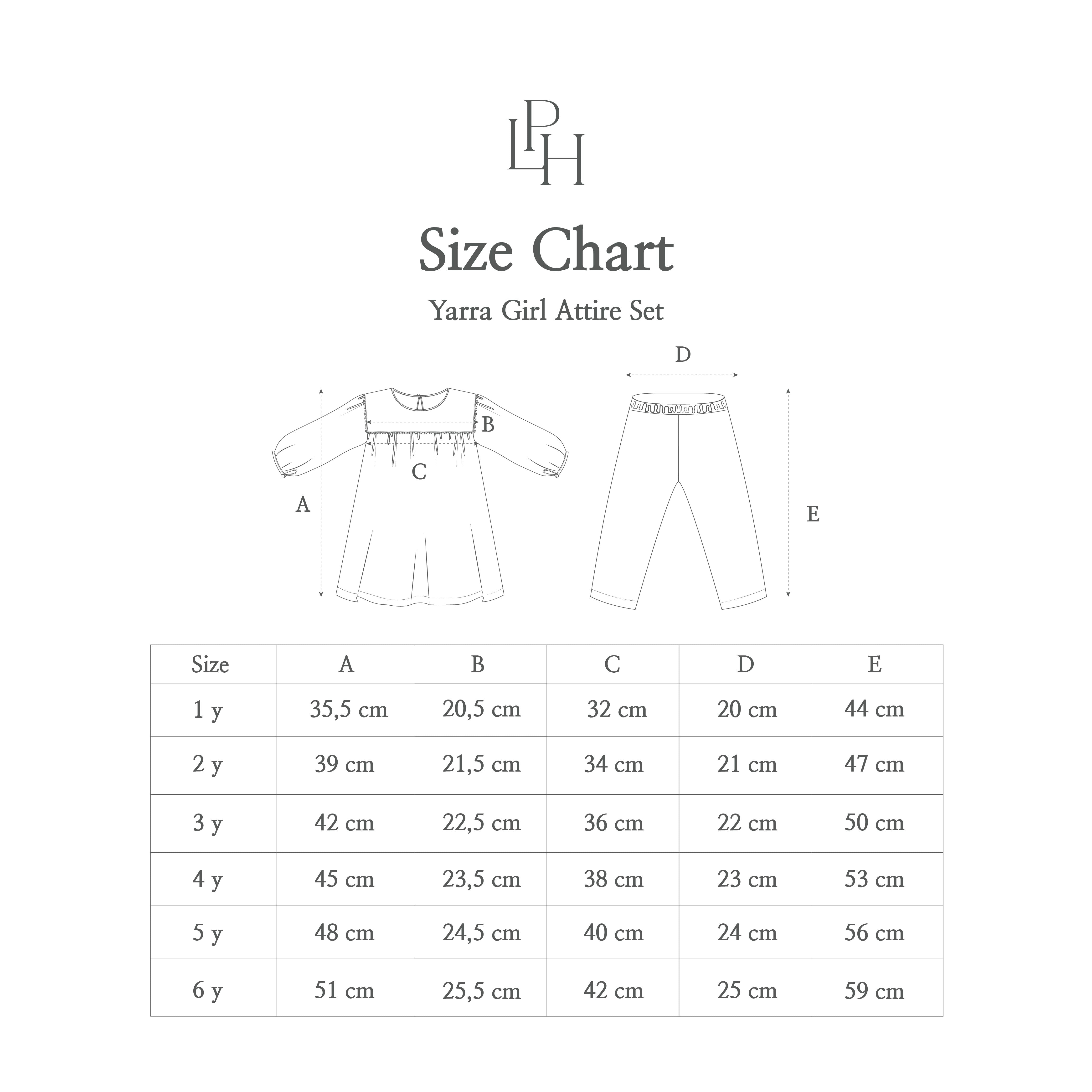 Yarra Girl Attire Set