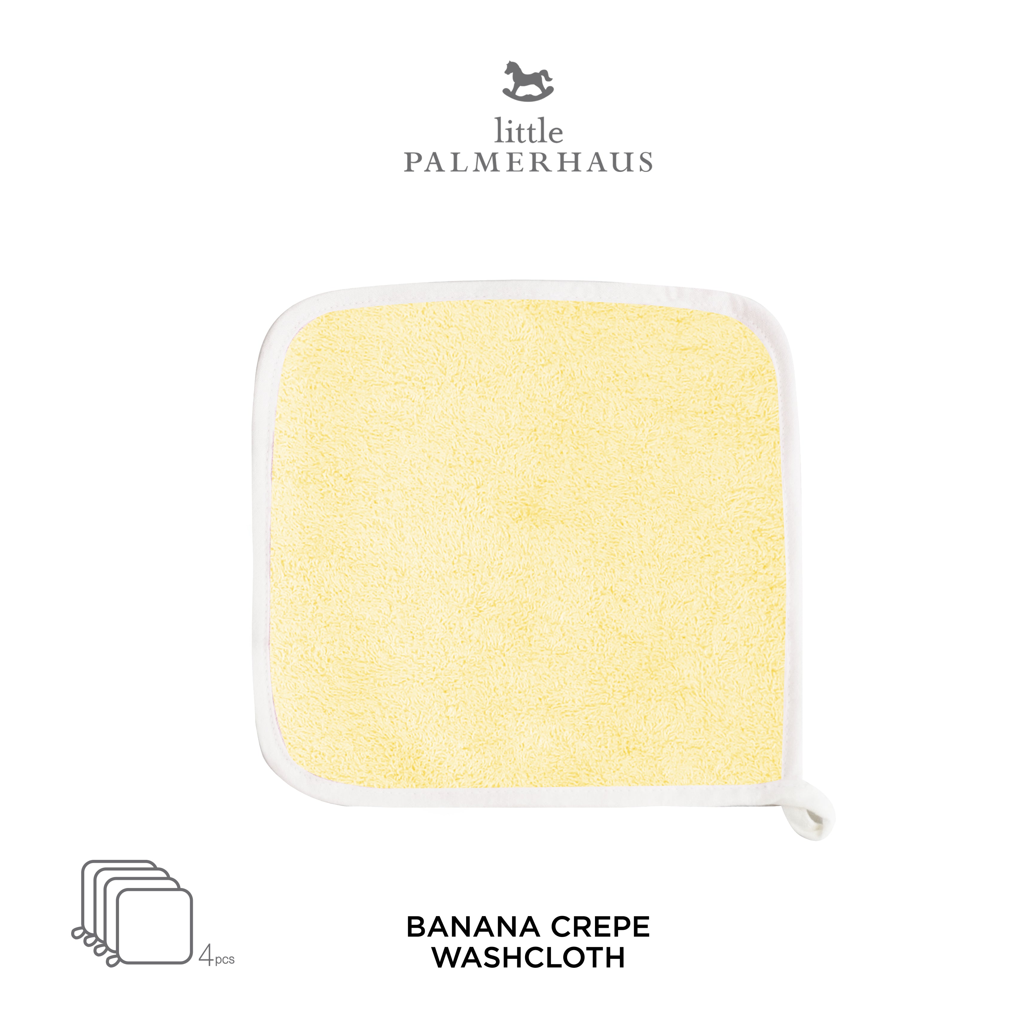 Bam & Boo Bamboo Washcloth Set Of 4 5.0
