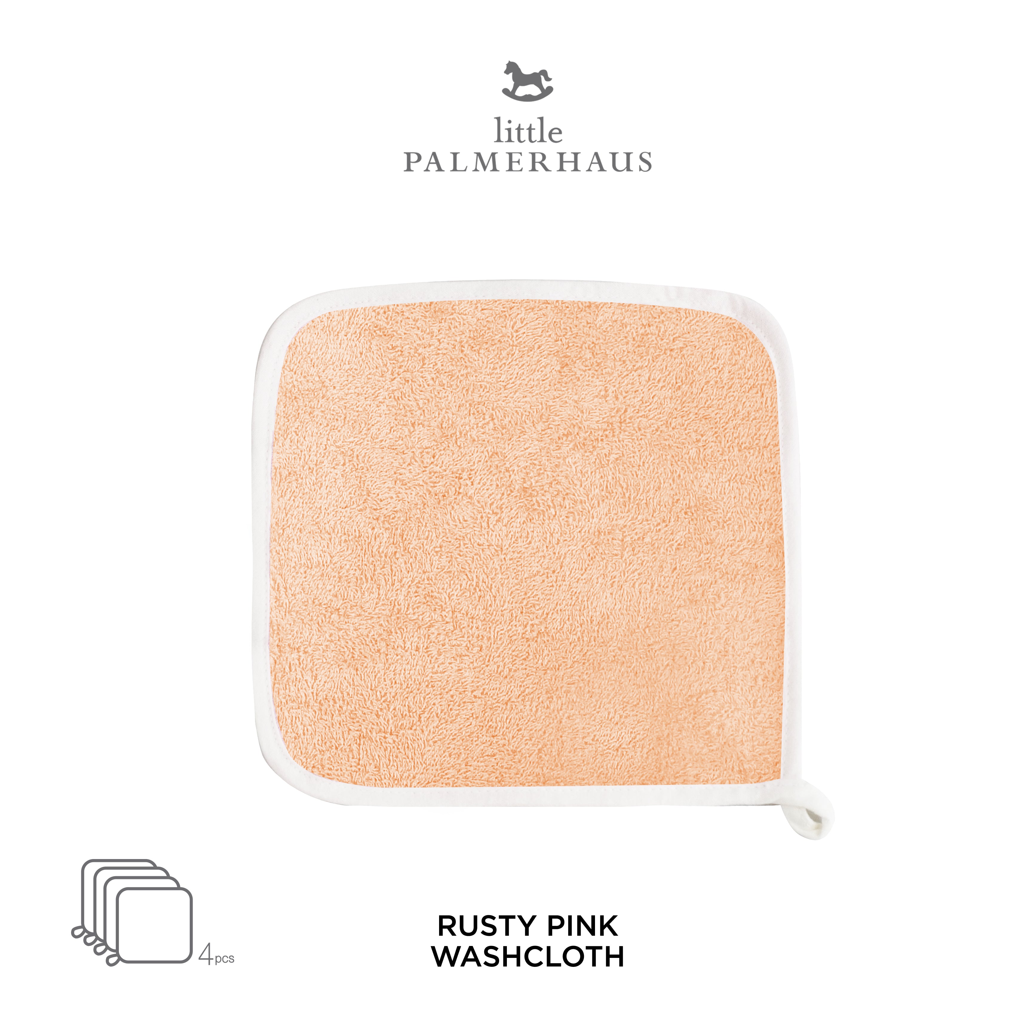 Bam & Boo Bamboo Washcloth Set Of 4 5.0