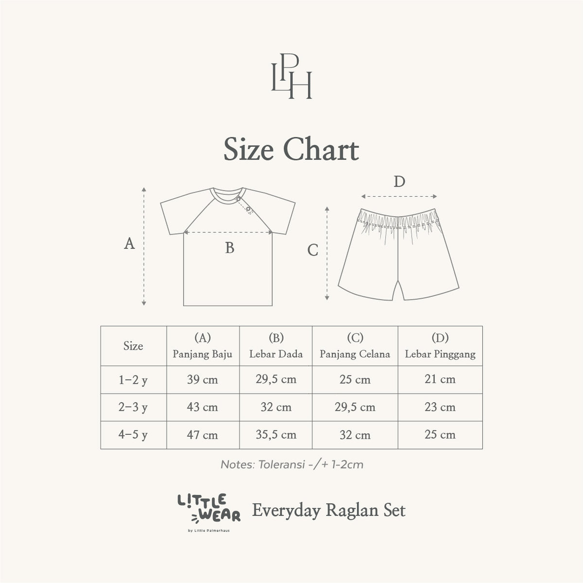 Little Wear Everyday Raglan Set
