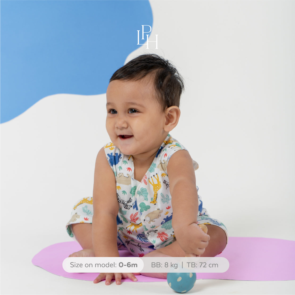 Little Wear Button Sleeveless Set 38.0