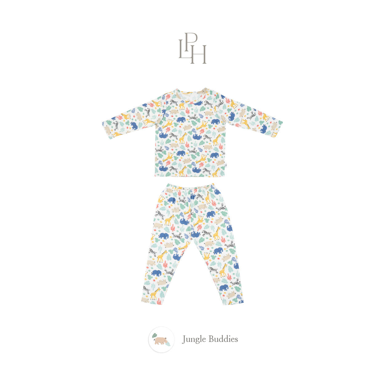 Little Wear Shoulder Button Long Set 38.0