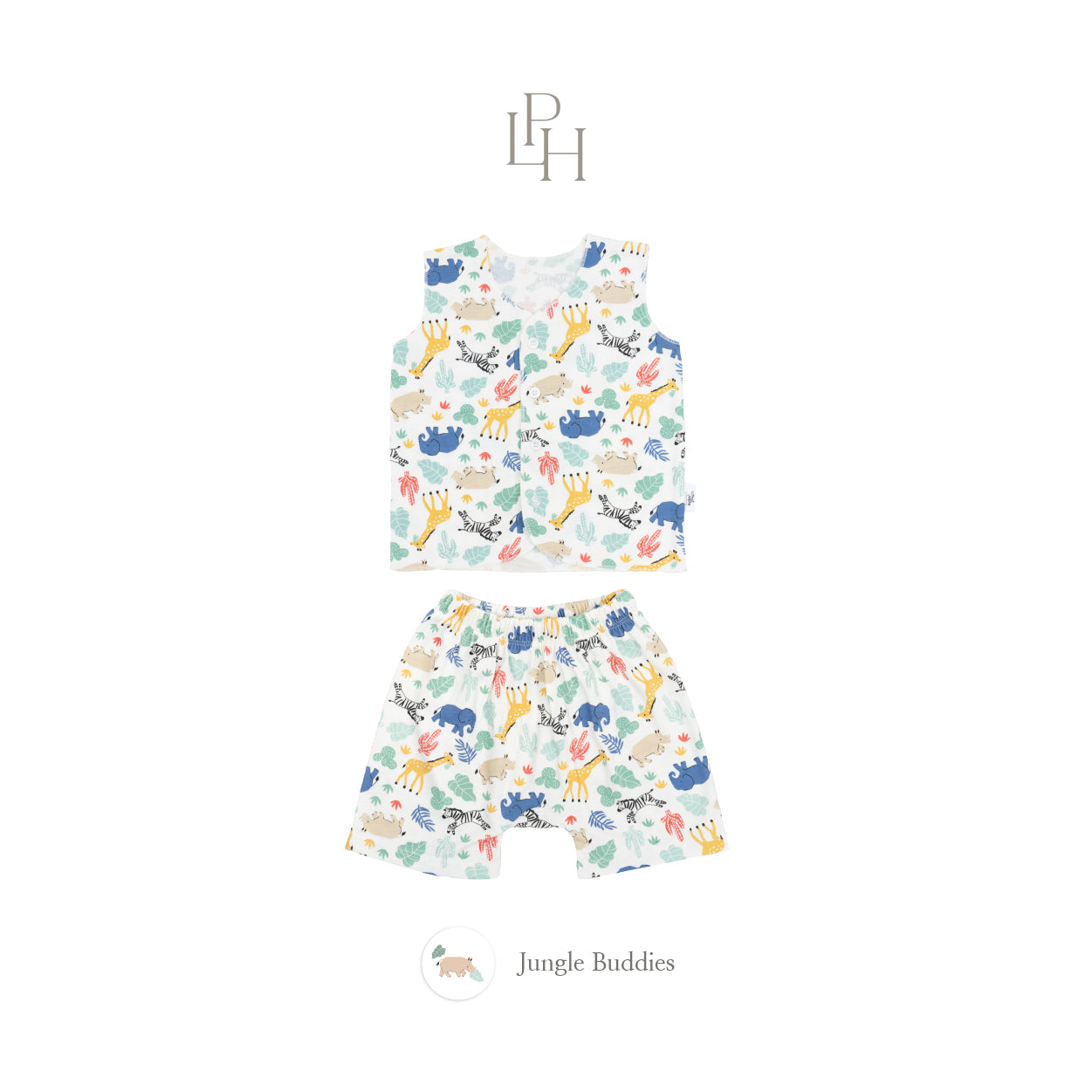 Little Wear Button Sleeveless Set 38.0