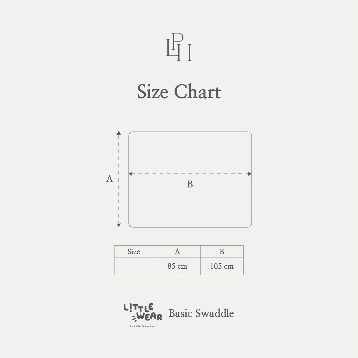 Little wear Basic Swaddle 35.0