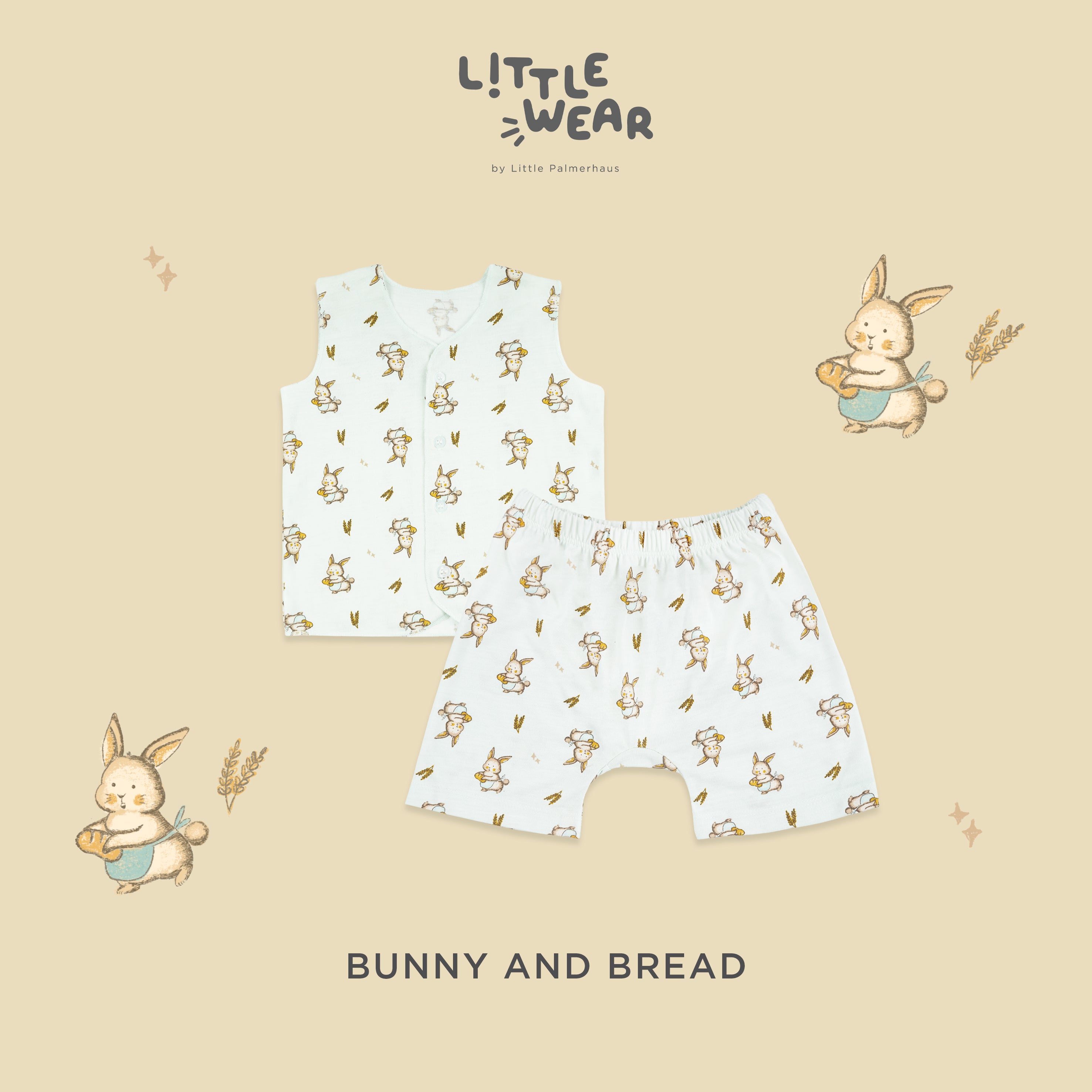 Little Wear Button Sleeveless Set 23.0