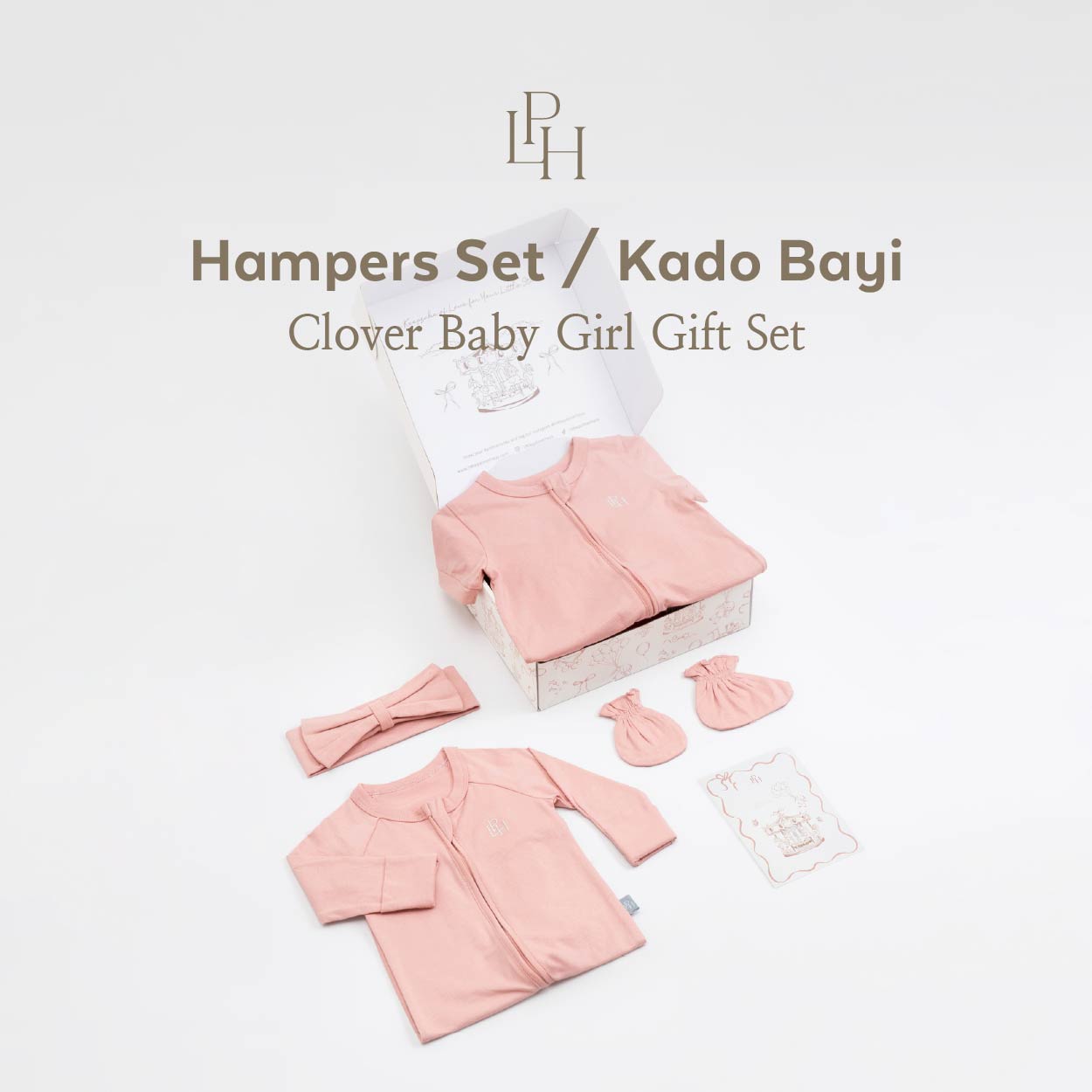 Clover Baby Girl Gift Set
