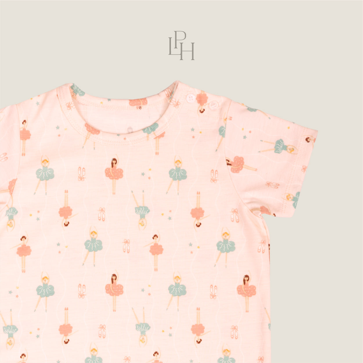Little Wear Shoulder Button short set 35.0