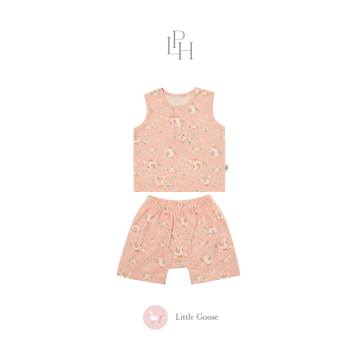Little Wear Henley Sleeveless Set 40.0