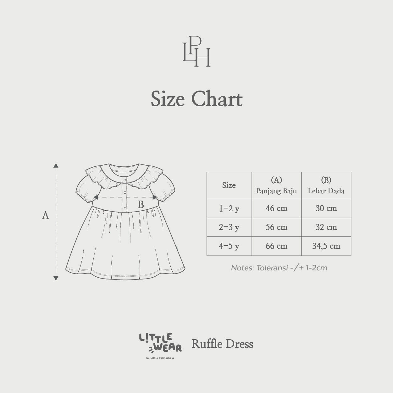 Little Wear Ruffle Dress 43.0