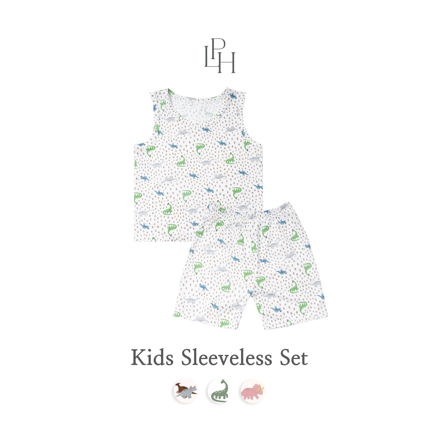 Little Wear Kids Sleeveless Set 25.0