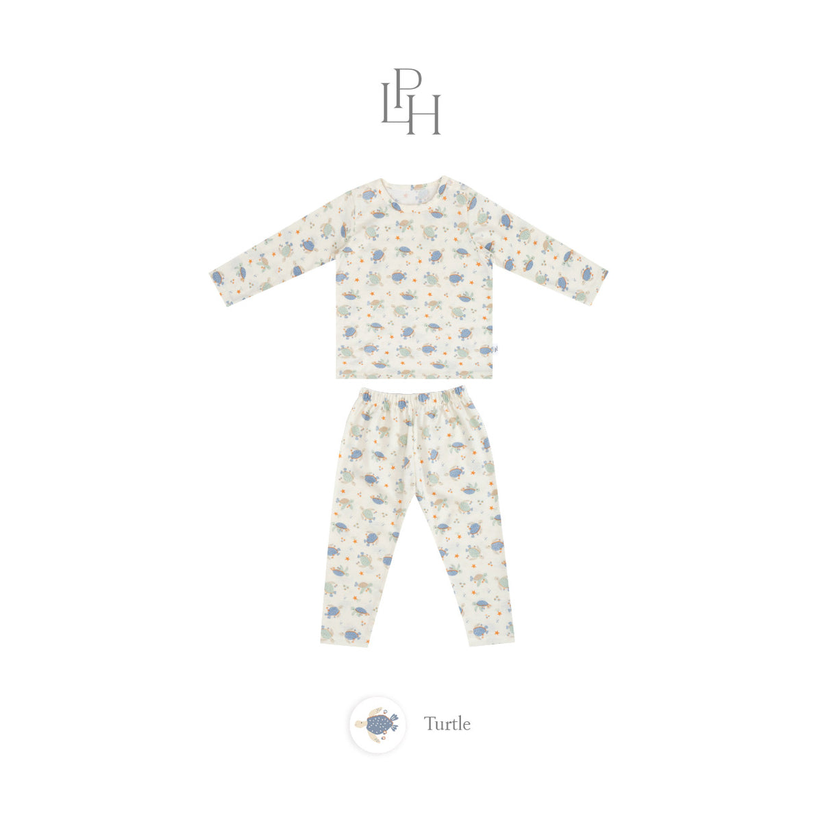 Little Wear Shoulder Button Long Set 44.0