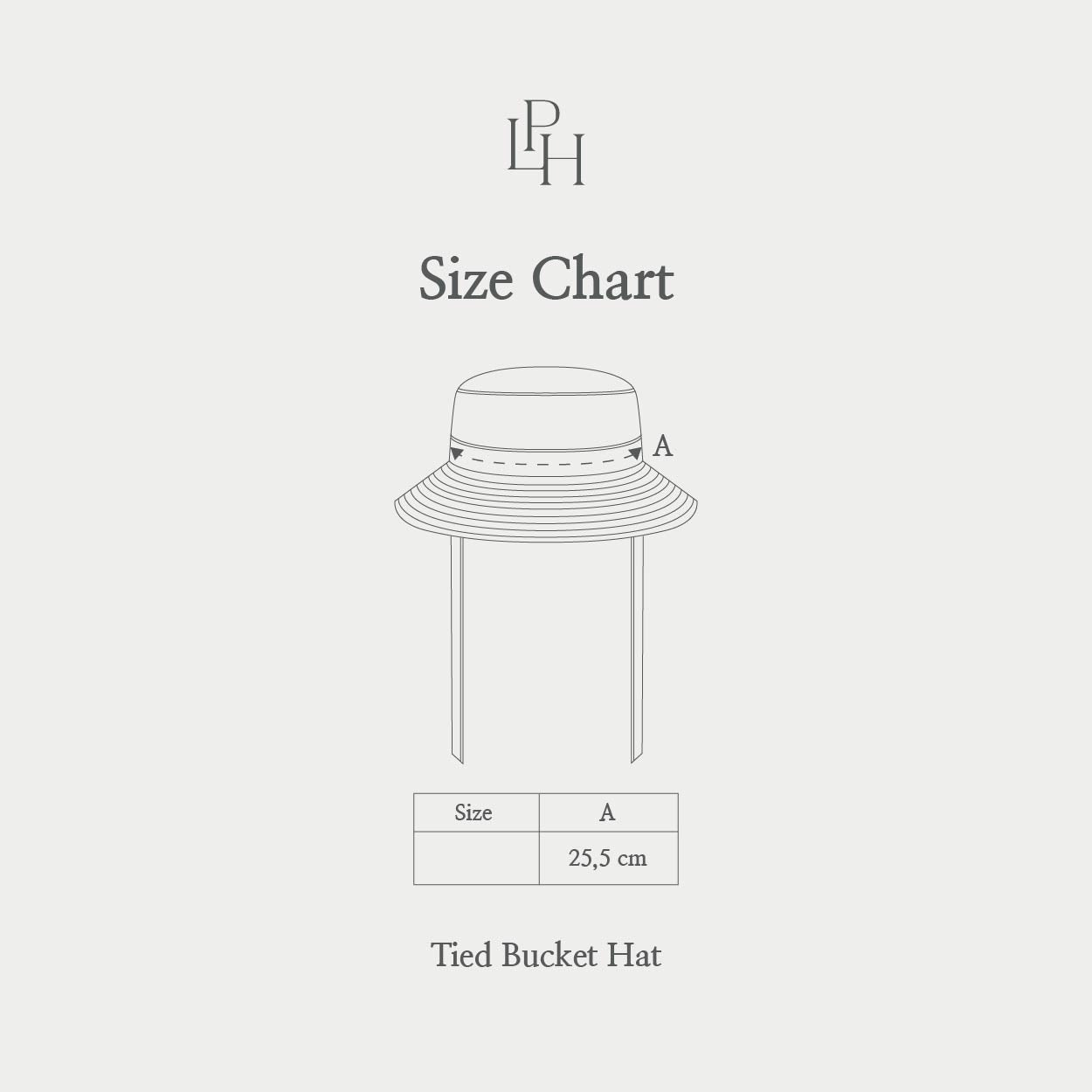 TIED BUCKET HAT 3.0