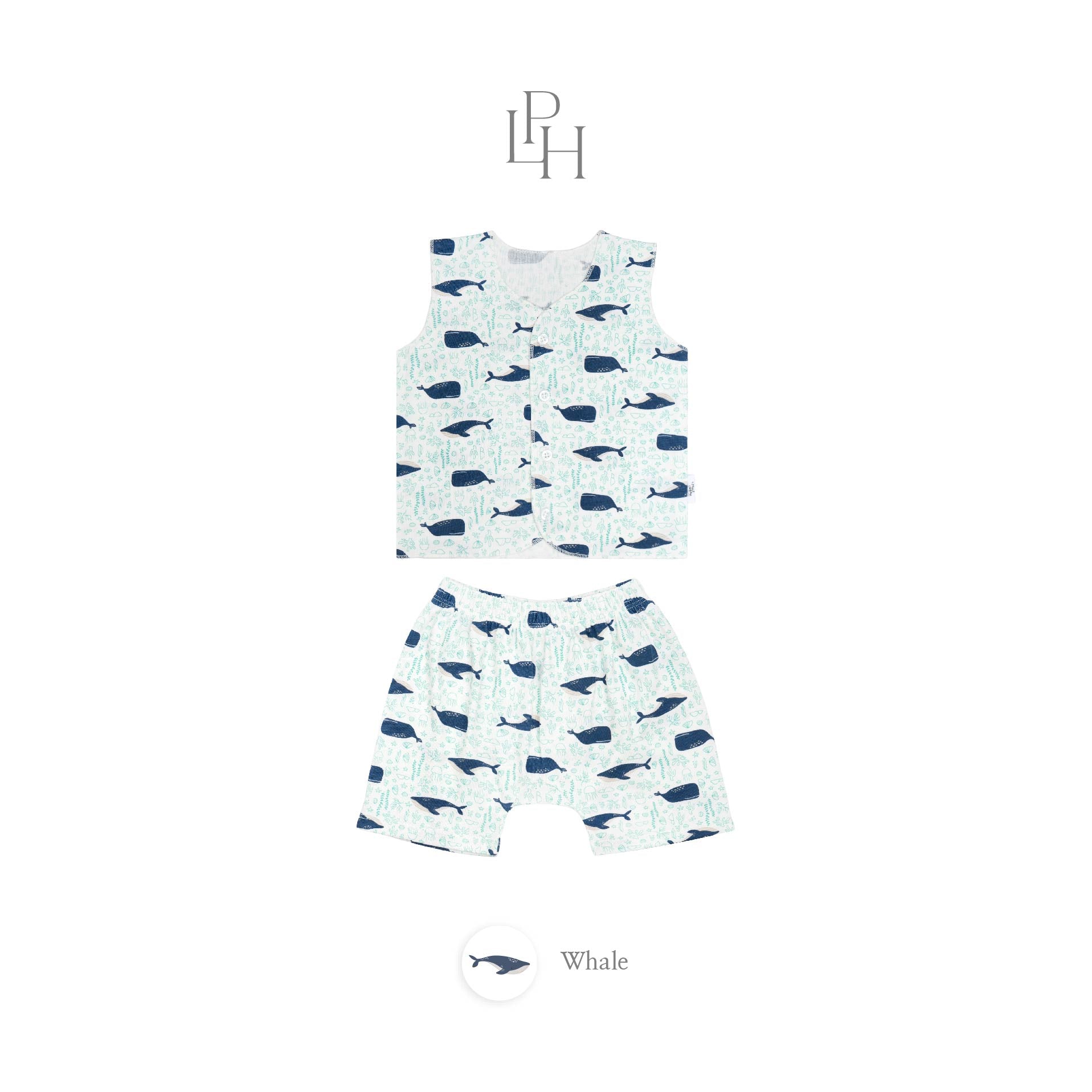 Little Wear Button Sleeveless Set 39.0