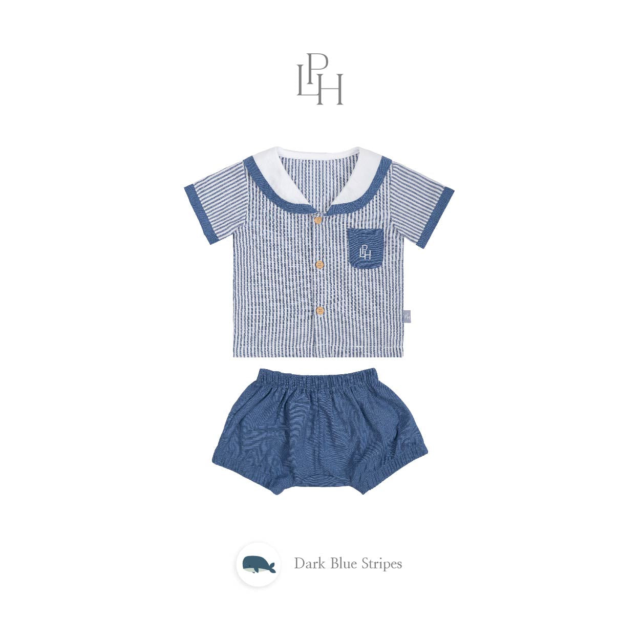 Little Sailor Baby Attire Set