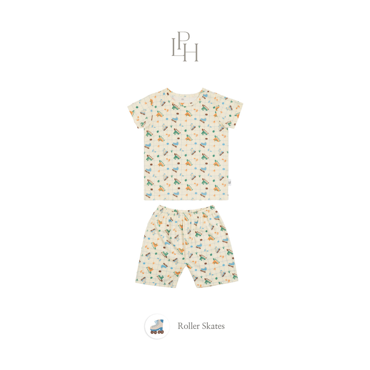 Little Wear Shoulder Button Short Set 37.0